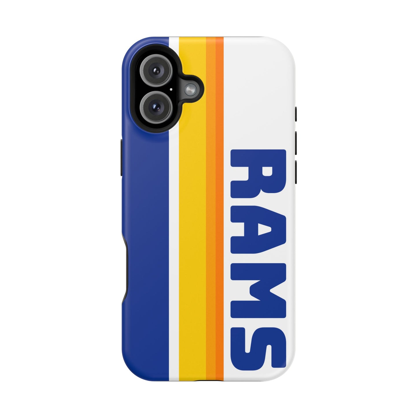 Rams Phone Case, Magnetic Phone Case, Retro Phone Case, Football Case for iPhone or Samsung