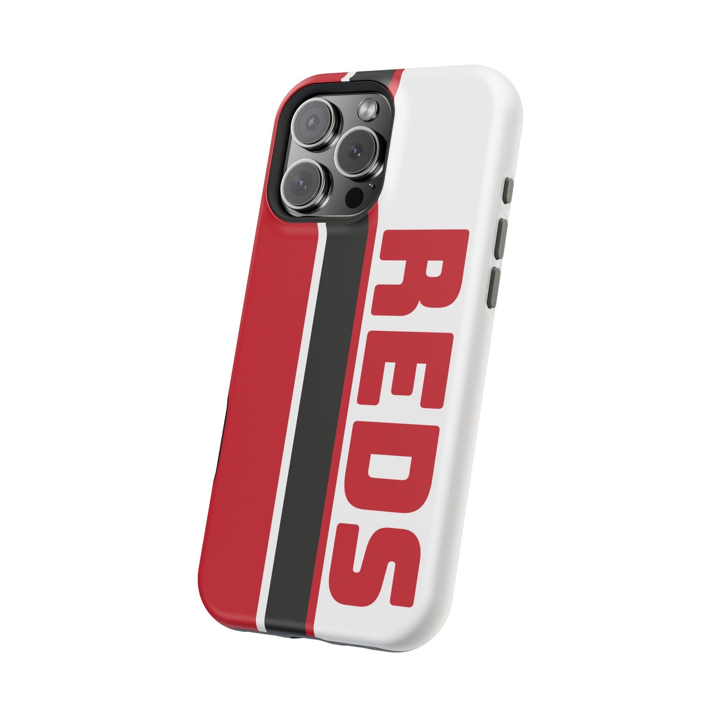 Reds Phone Case, Magnetic Phone Case, Retro Phone Case, Baseball Case for iPhone or Samsung, Reds Baseball Case