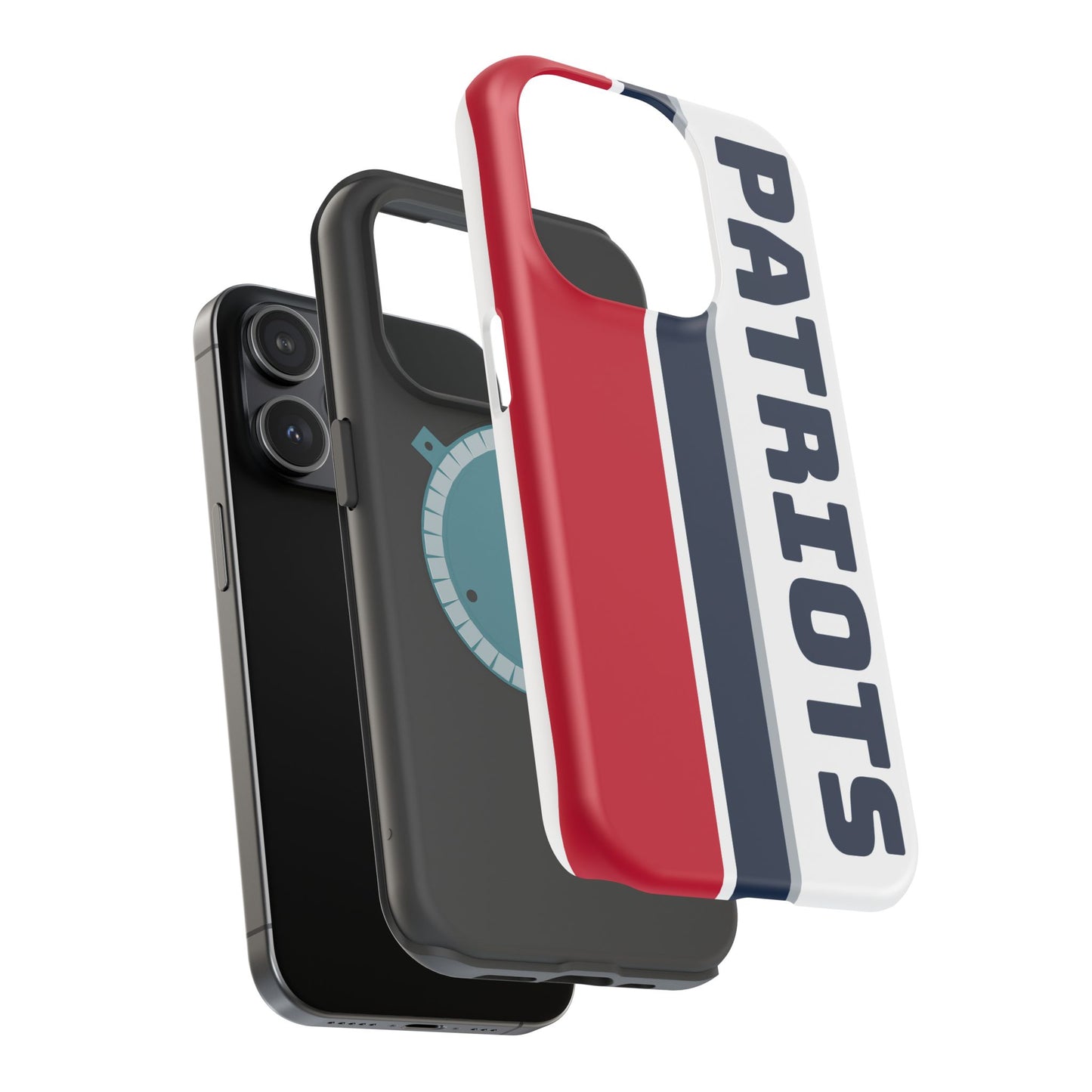 Patriots Phone Case, Magnetic Phone Case, Retro Phone Case, Matte/Glossy Phone Case, Football Gifts