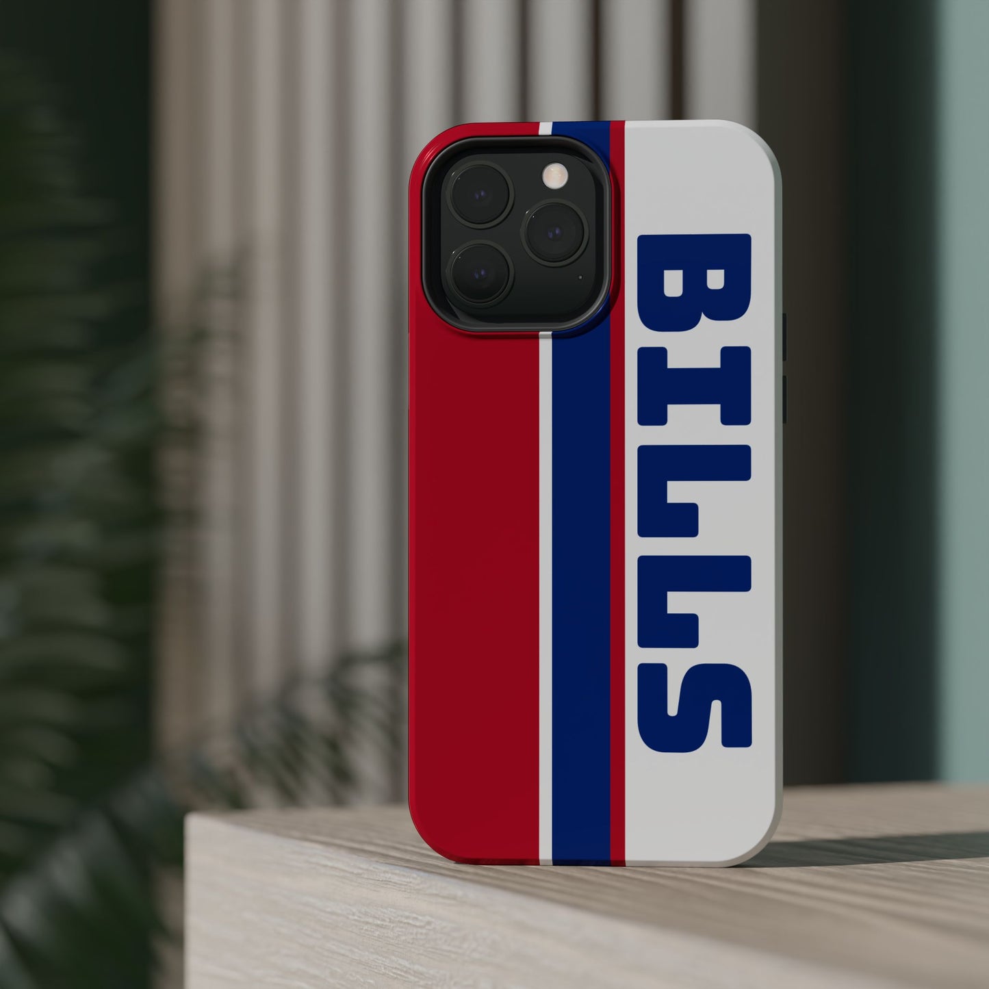 Bills Phone Case, Magnetic Phone Case, Retro Phone Case, Matte/Glossy Phone Case, Football Gifts