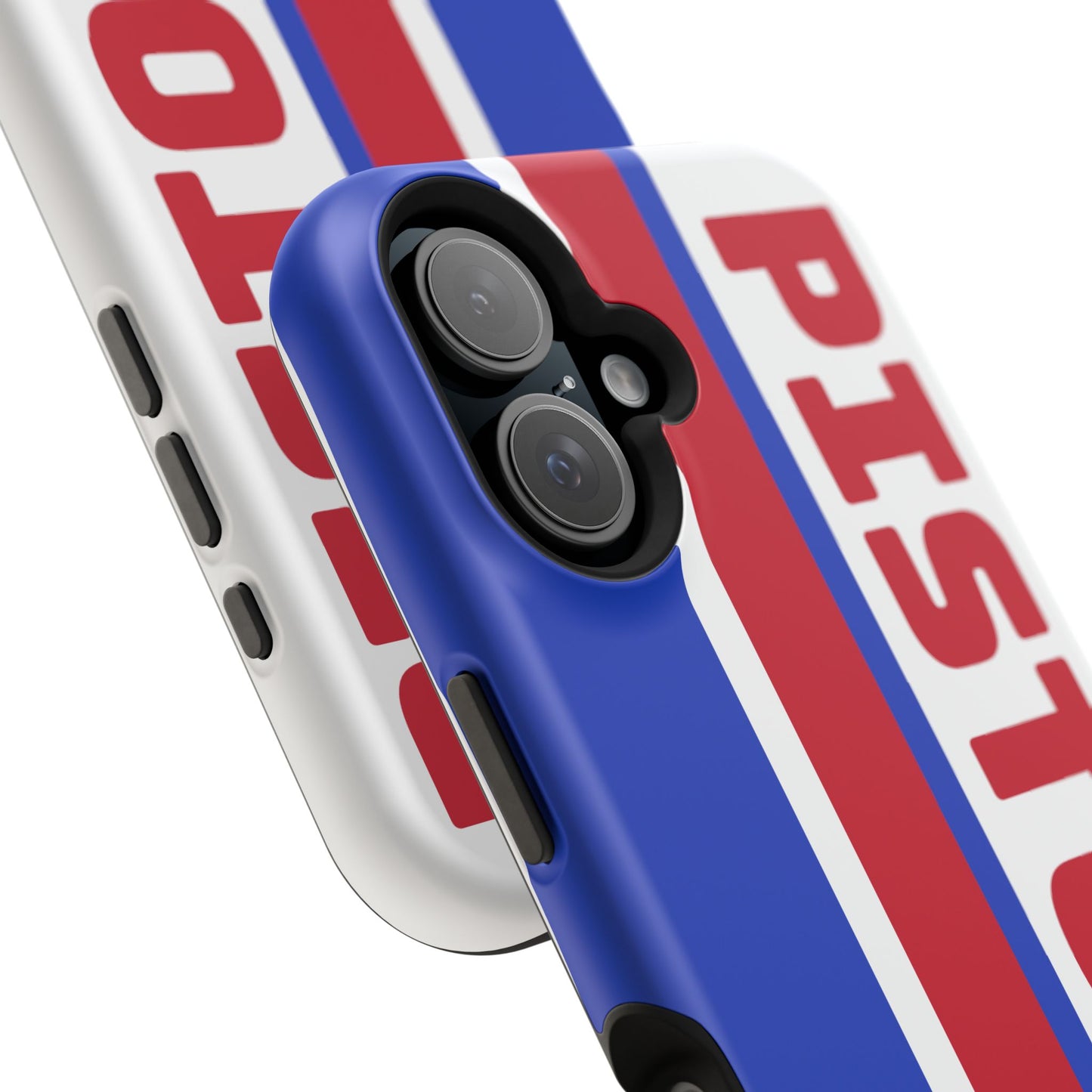 Pistons Phone Case, Magnetic Phone Case, Retro Phone Case, Basketball Gifts