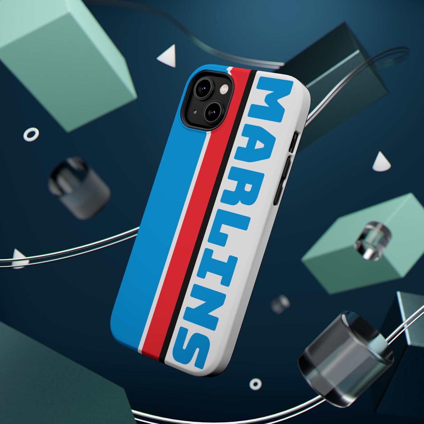 Marlins Phone Case, Magnetic Phone Case, Retro Phone Case, Baseball iPhone or Samsung Case