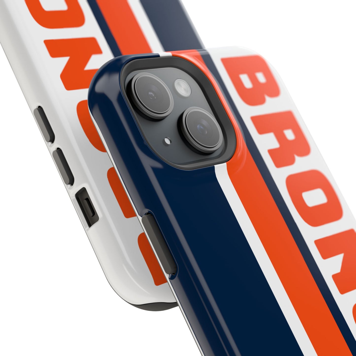 Broncos Phone Case, Magnetic Phone Case, Retro Phone Case, Baseball Case for iPhone or Samsung, Football Gifts