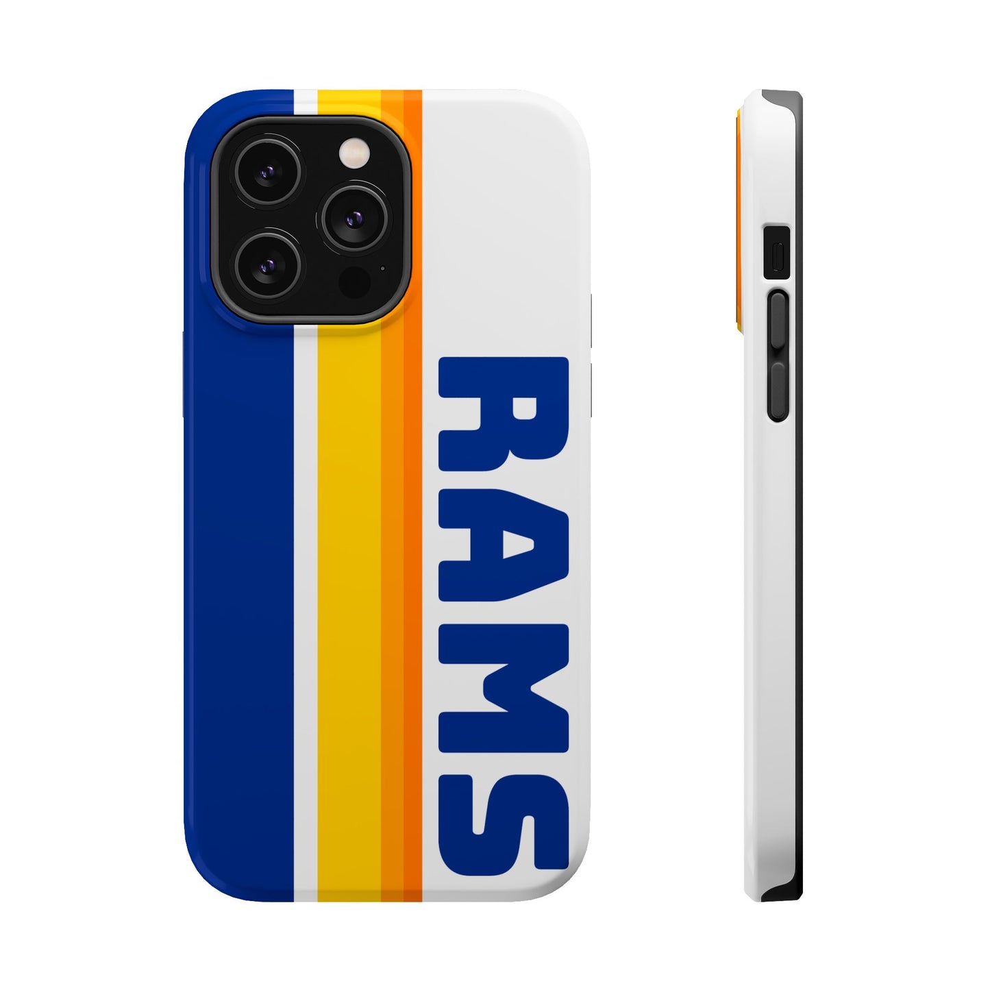 Rams Phone Case, Magnetic Phone Case, Retro Phone Case, Football Case for iPhone or Samsung