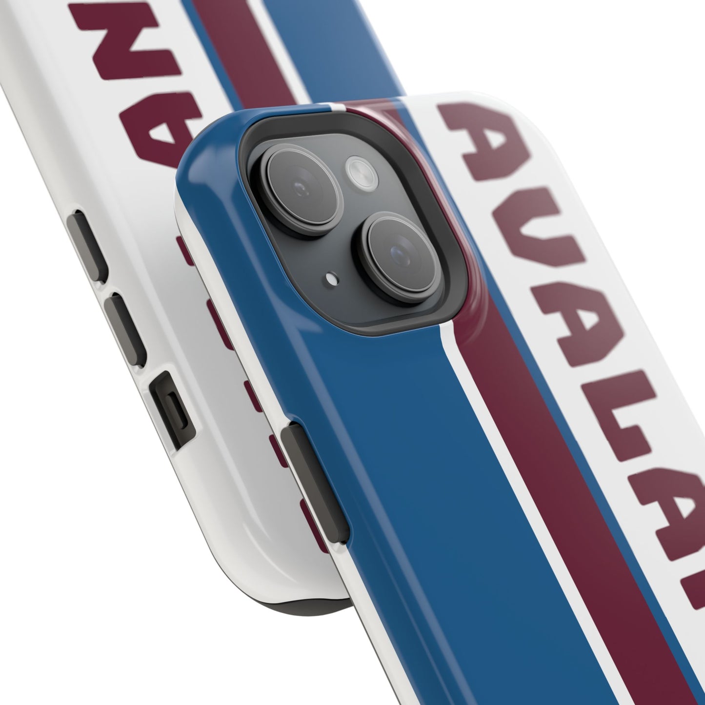 Avalanche Phone Case, Magnetic Phone Case, Retro Phone Case, Matte/Glossy Phone Case, Hockey Gifts
