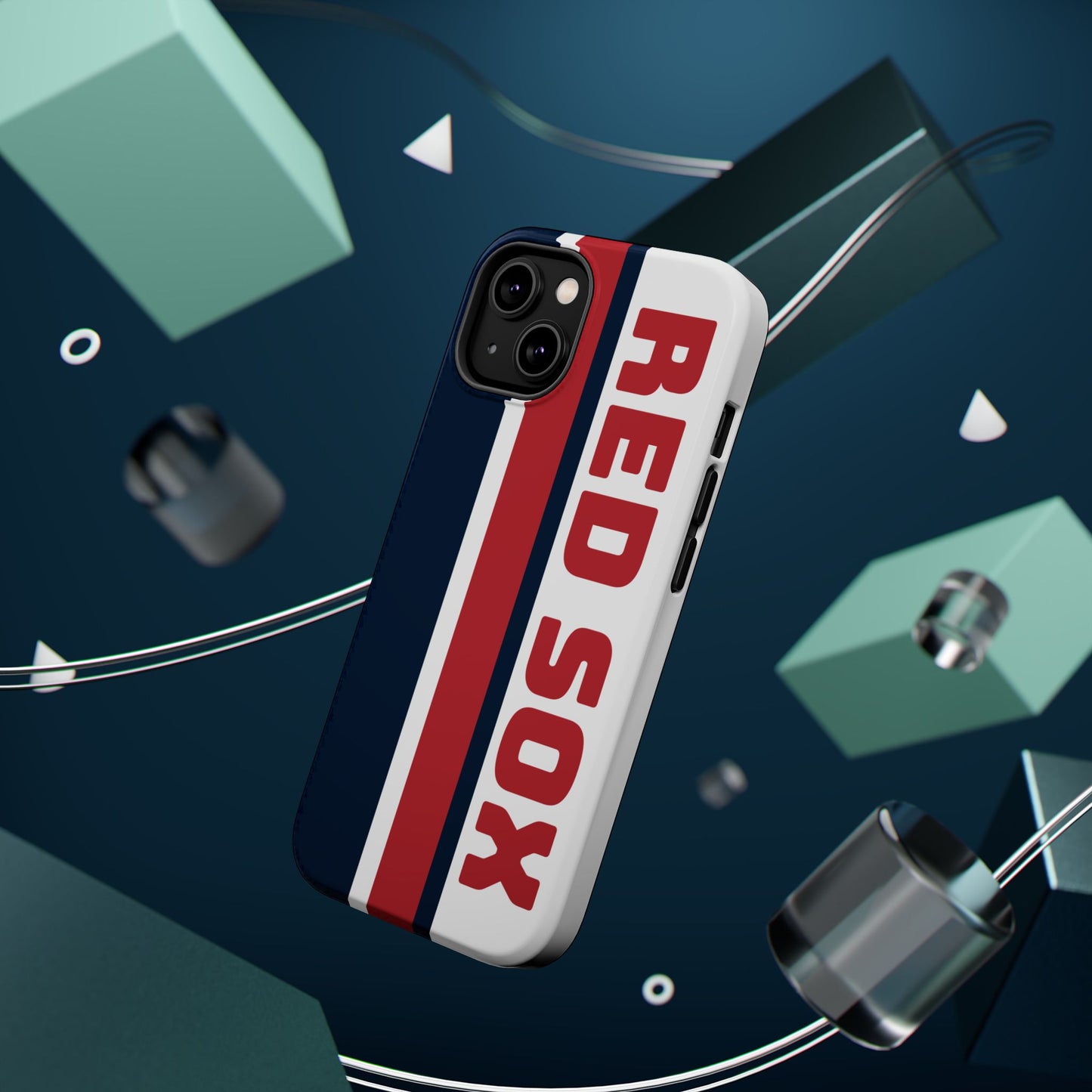 Red Sox Phone Case, Magnetic Phone Case, Retro Phone Case, Baseball Case for iPhone or Samsung
