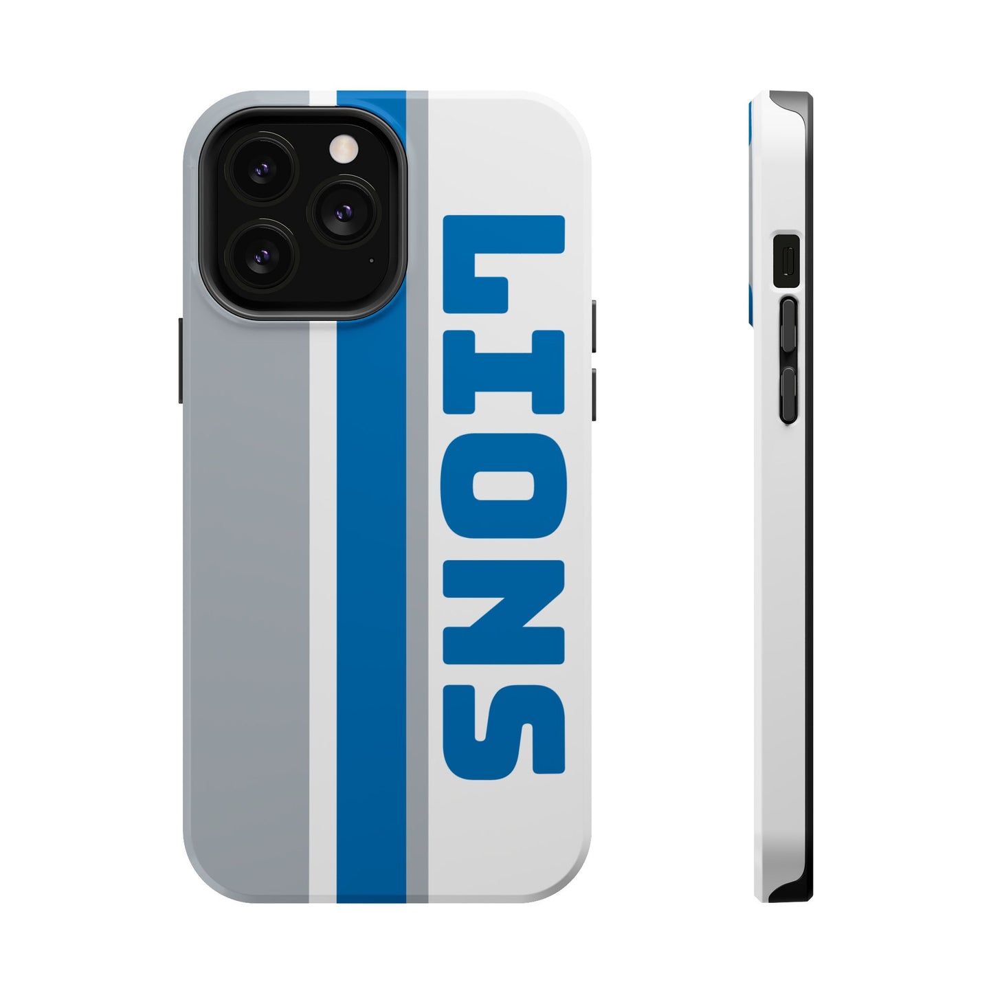 Lions Phone Case, Magnetic Phone Case, Retro Phone Case, Football Gifts