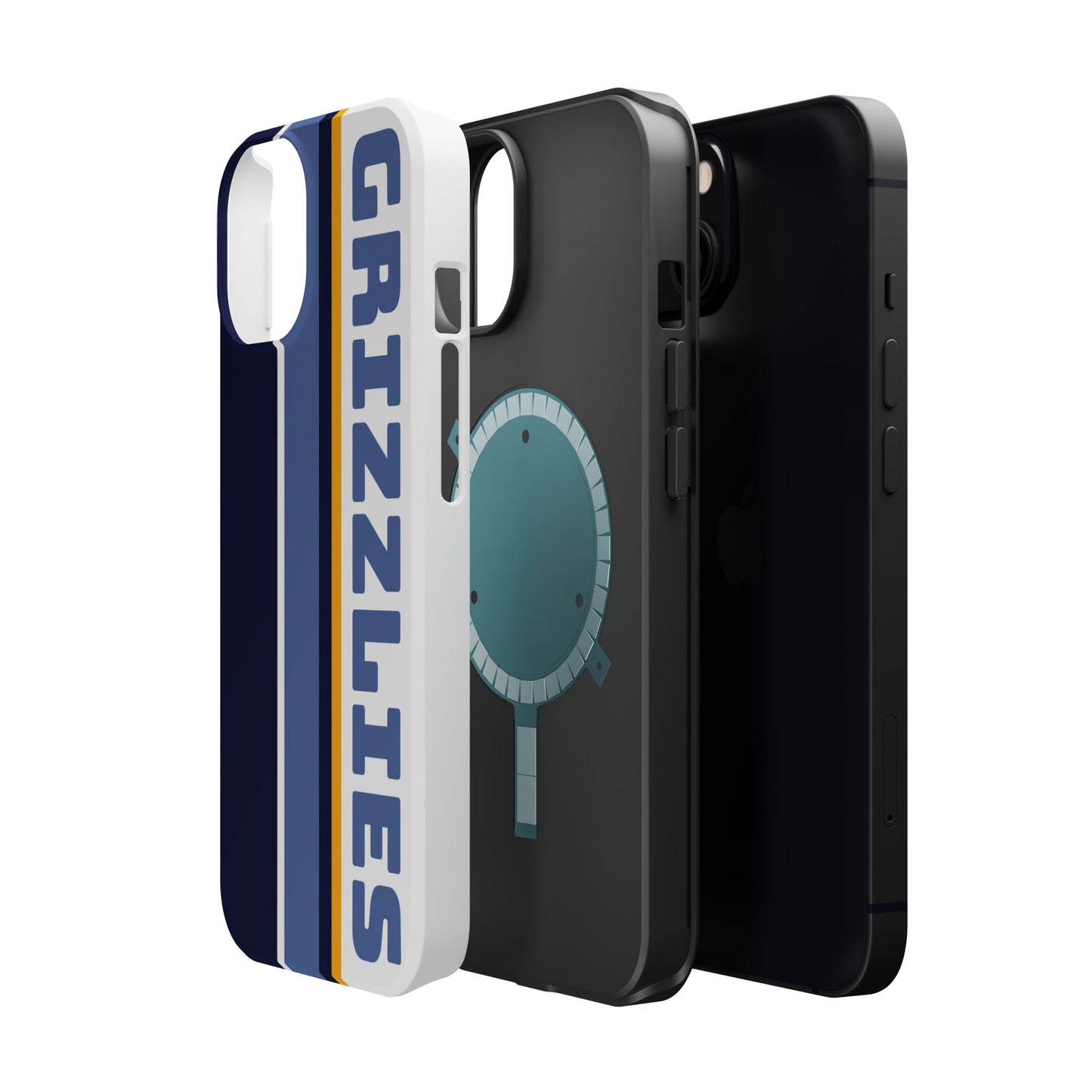 Grizzlies Phone Case, Magnetic Phone Case, Retro Phone Case