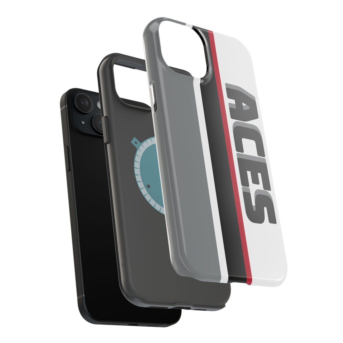 Aces Phone Case, Magnetic Phone Case, Retro Phone Case, Basketball Gifts