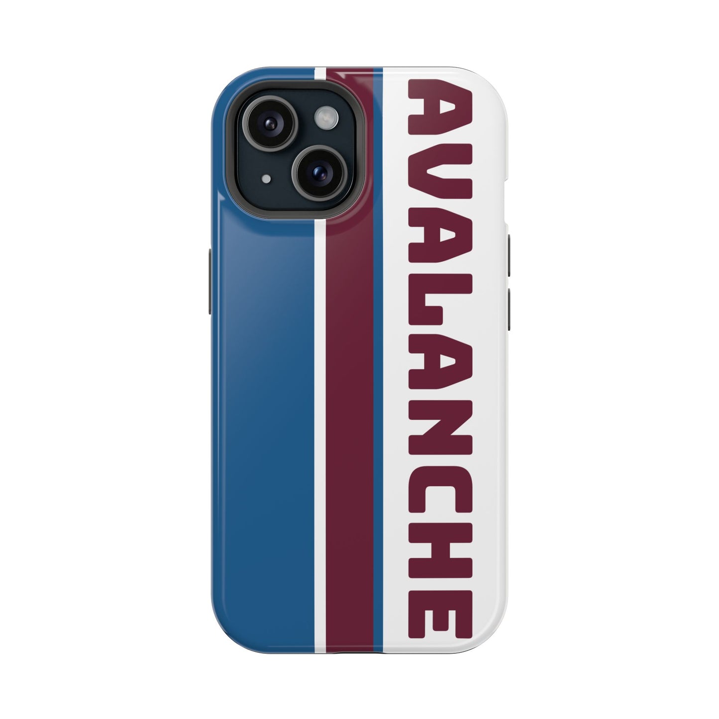 Avalanche Phone Case, Magnetic Phone Case, Retro Phone Case, Matte/Glossy Phone Case, Hockey Gifts