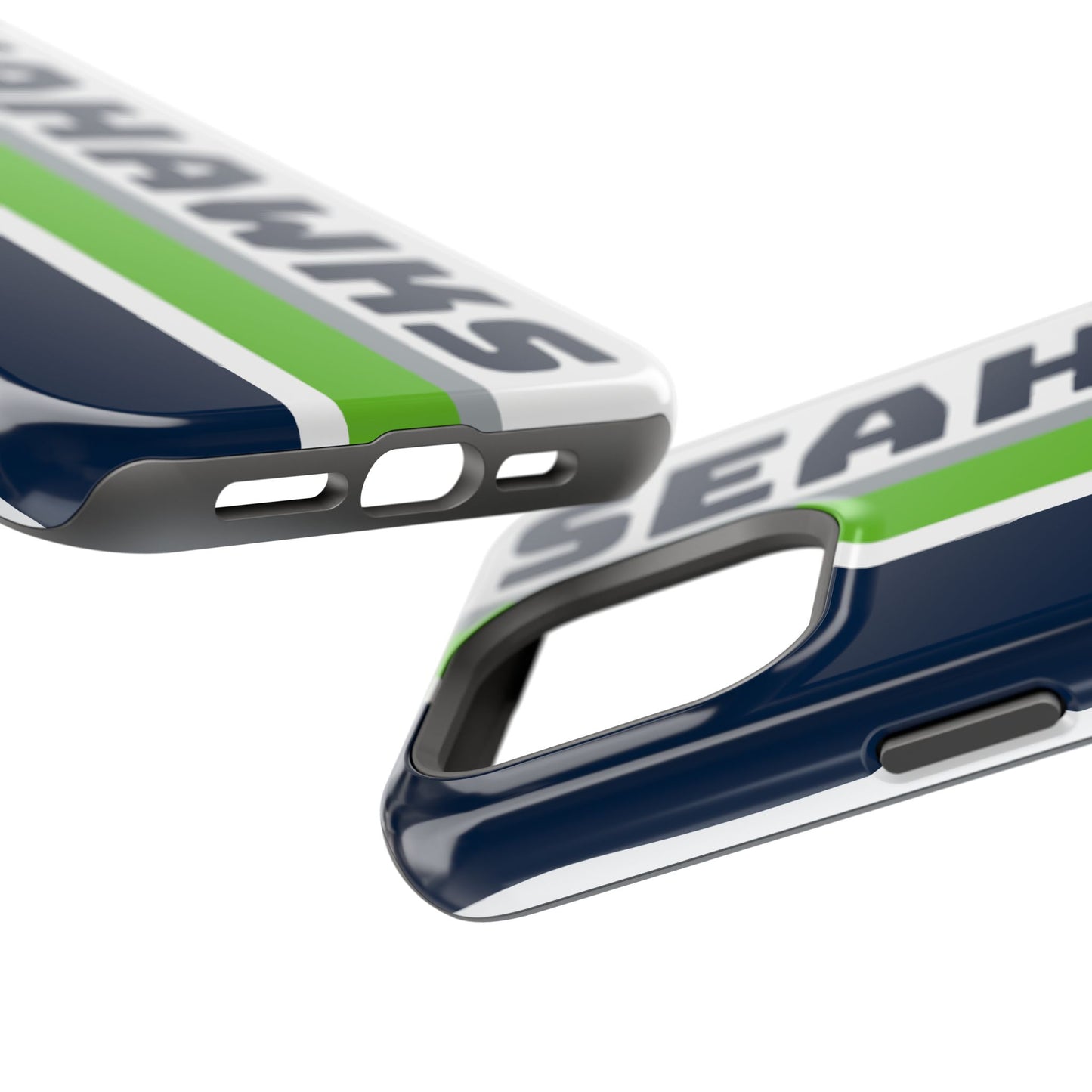 Seahawks Phone Case, Magnetic Phone Case, Retro Phone Case, Football Case for iPhone or Samsung