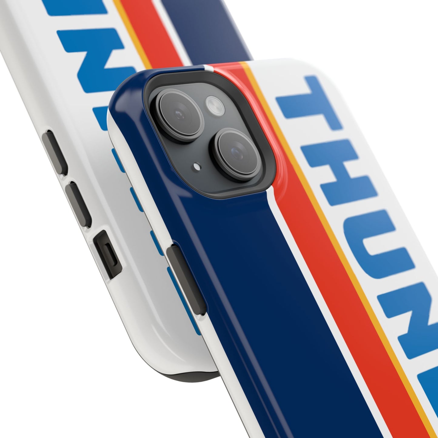 Thunder Phone Case, Magnetic Phone Case, Retro Phone Case, Basketball Gifts