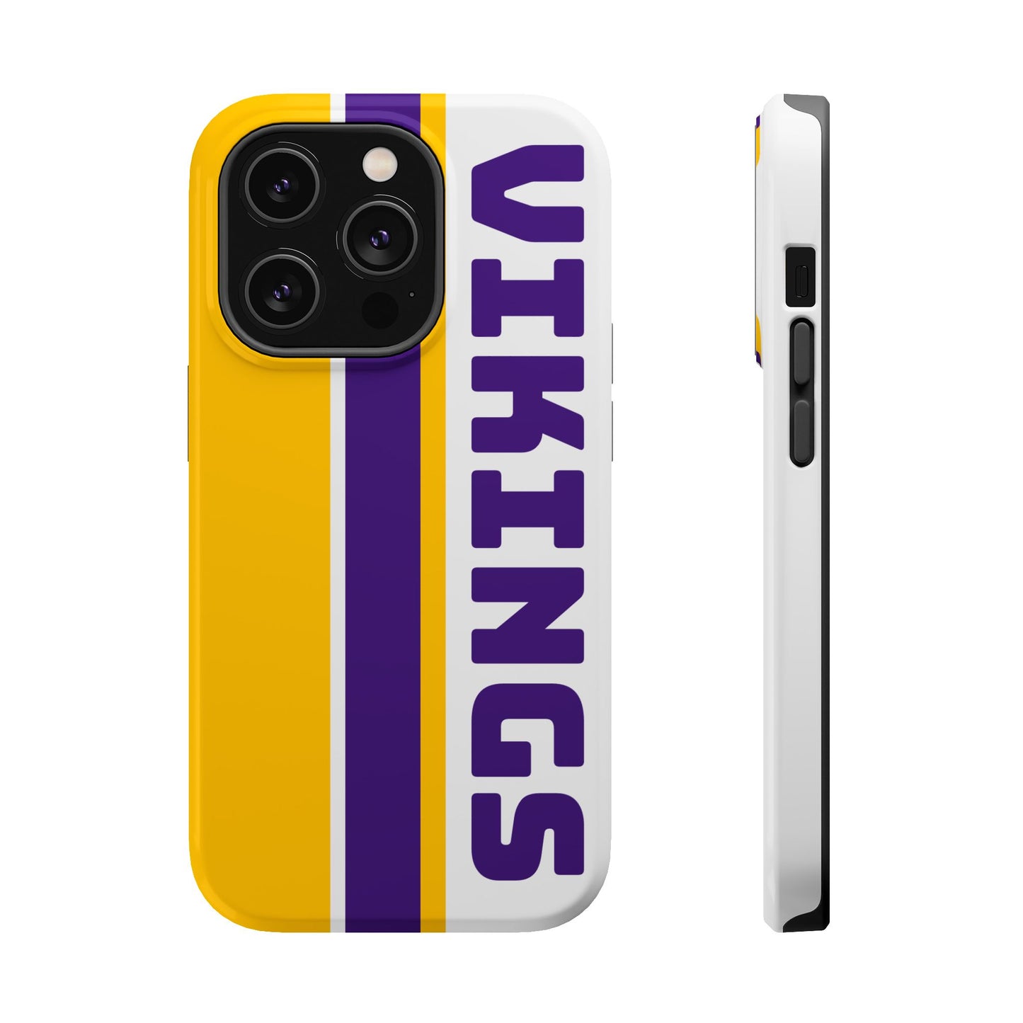 Vikings Phone Case, Magnetic Phone Case, Retro Phone Case, Football Gifts