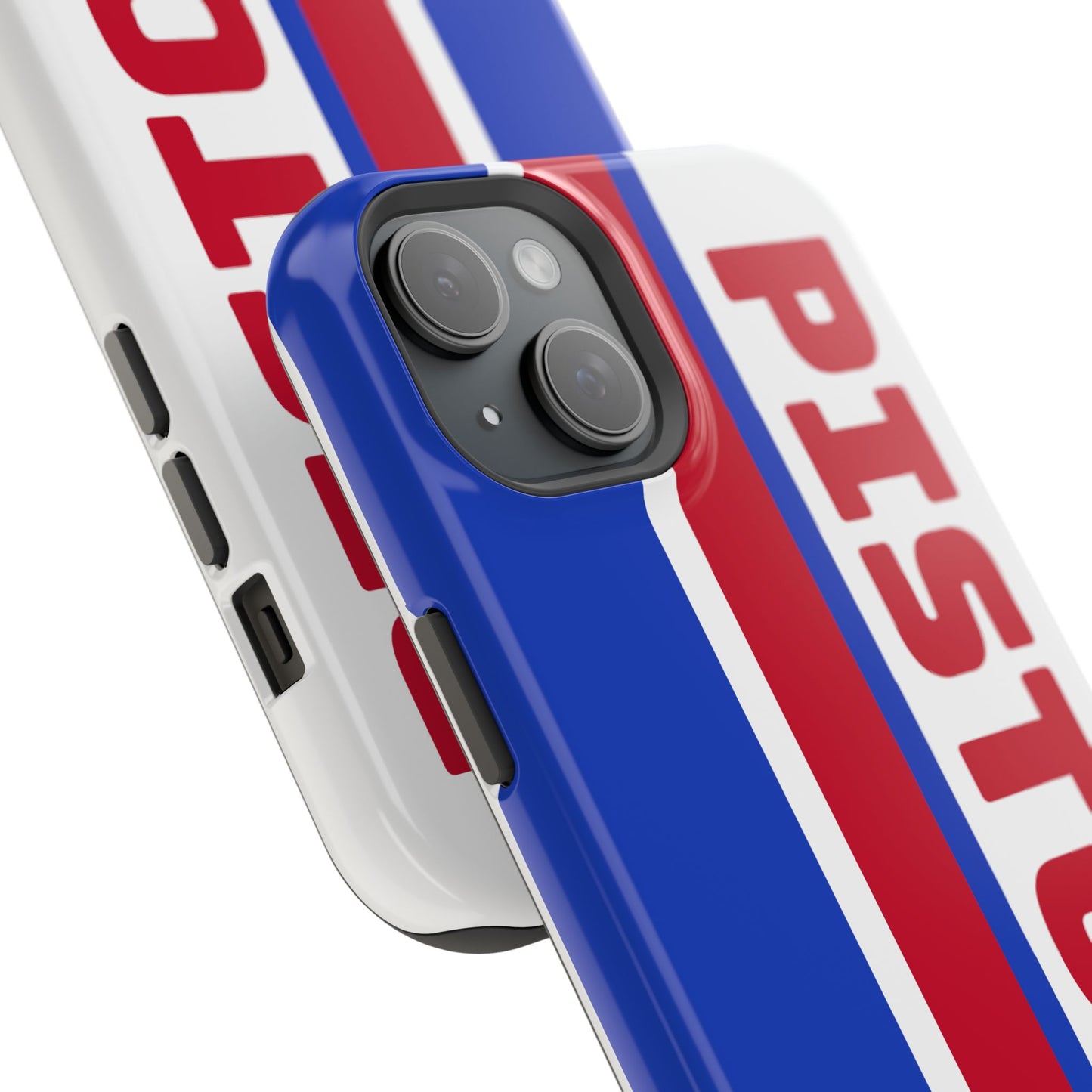 Pistons Phone Case, Magnetic Phone Case, Retro Phone Case, Basketball Gifts