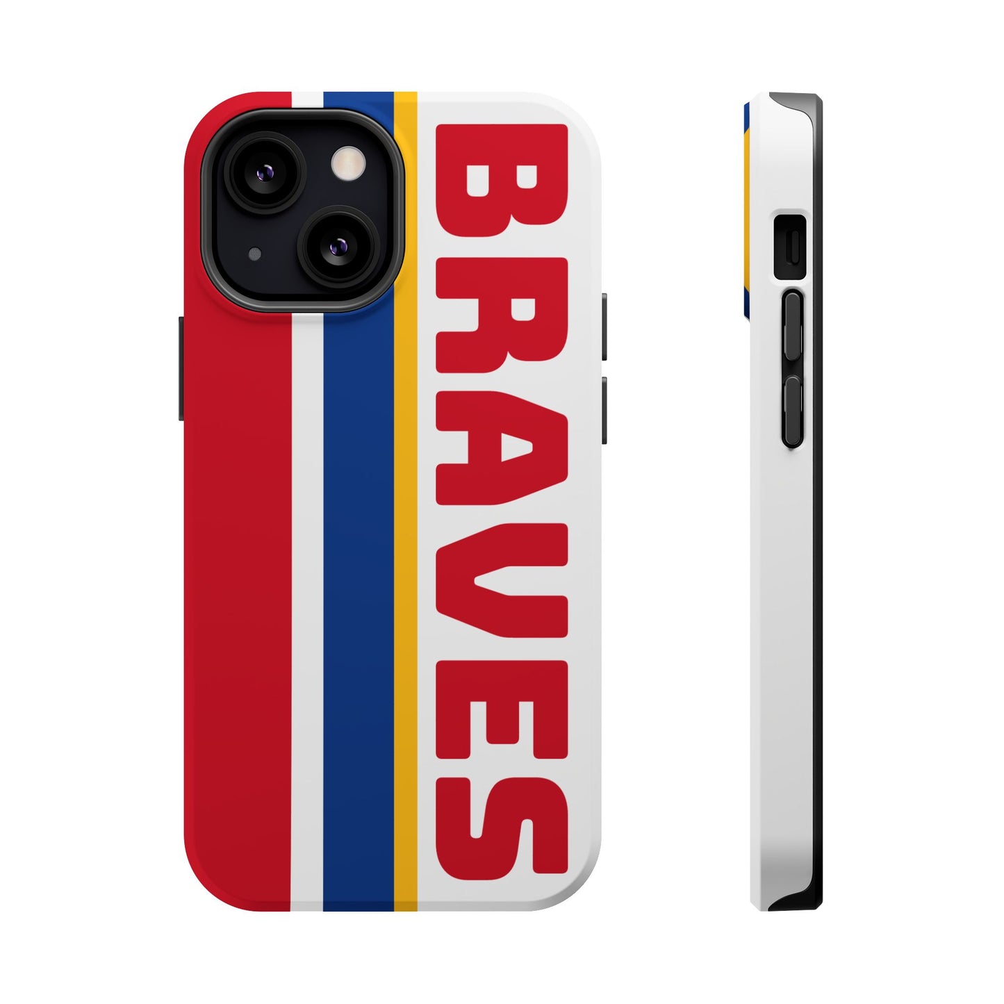 Braves Phone Case, Magnetic Phone Case, Baseball Phone Case, Retro Phone Case