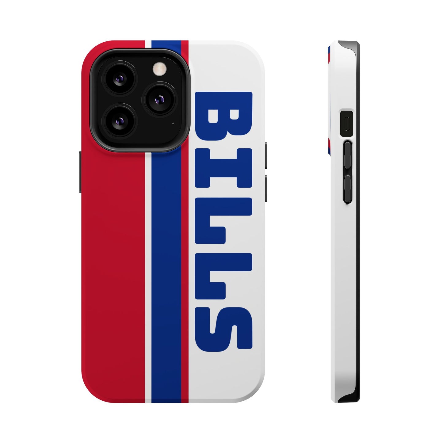 Bills Phone Case, Magnetic Phone Case, Retro Phone Case, Matte/Glossy Phone Case, Football Gifts