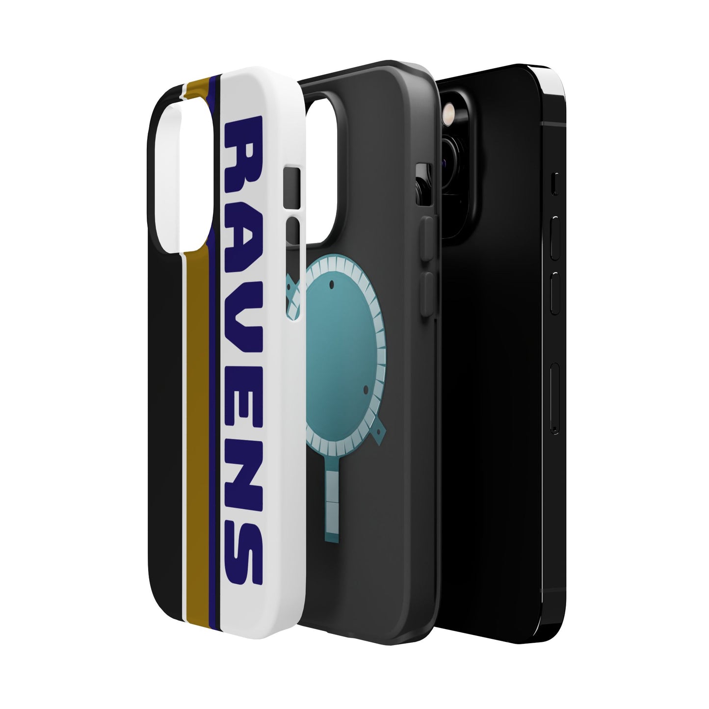 Ravens Phone Case, Magnetic Phone Case, Retro Phone Case, Football Gifts