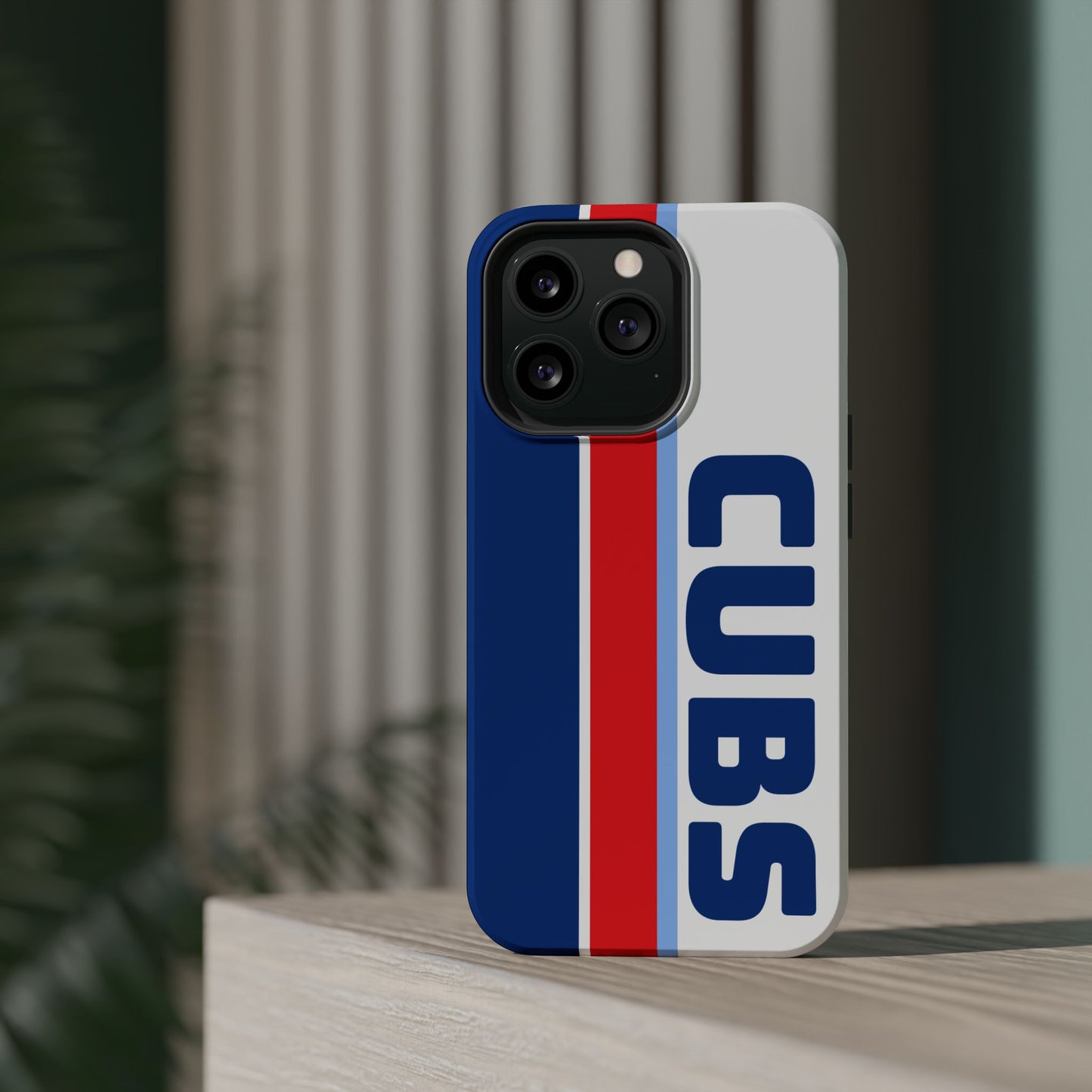 Cubs Phone Case, Magnetic Phone Case, Retro Phone Case, Baseball Case for iPhone or Samsung