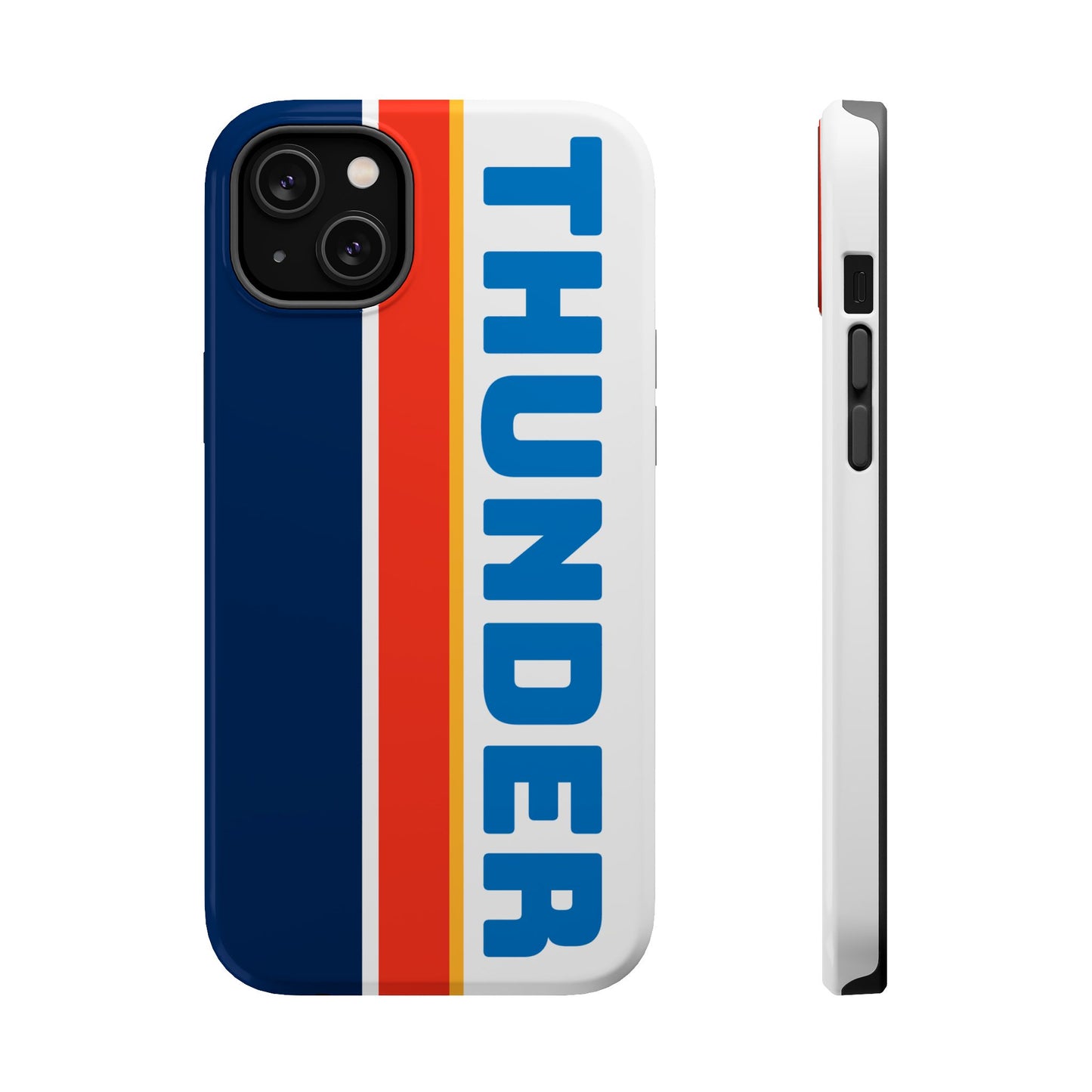 Thunder Phone Case, Magnetic Phone Case, Retro Phone Case, Basketball Gifts