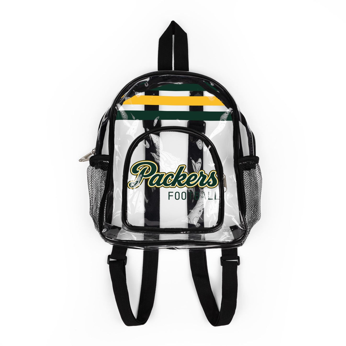Packers Clear Backpack, Stadium Bag, Football Belt Bag, Transparent Fanny Pack