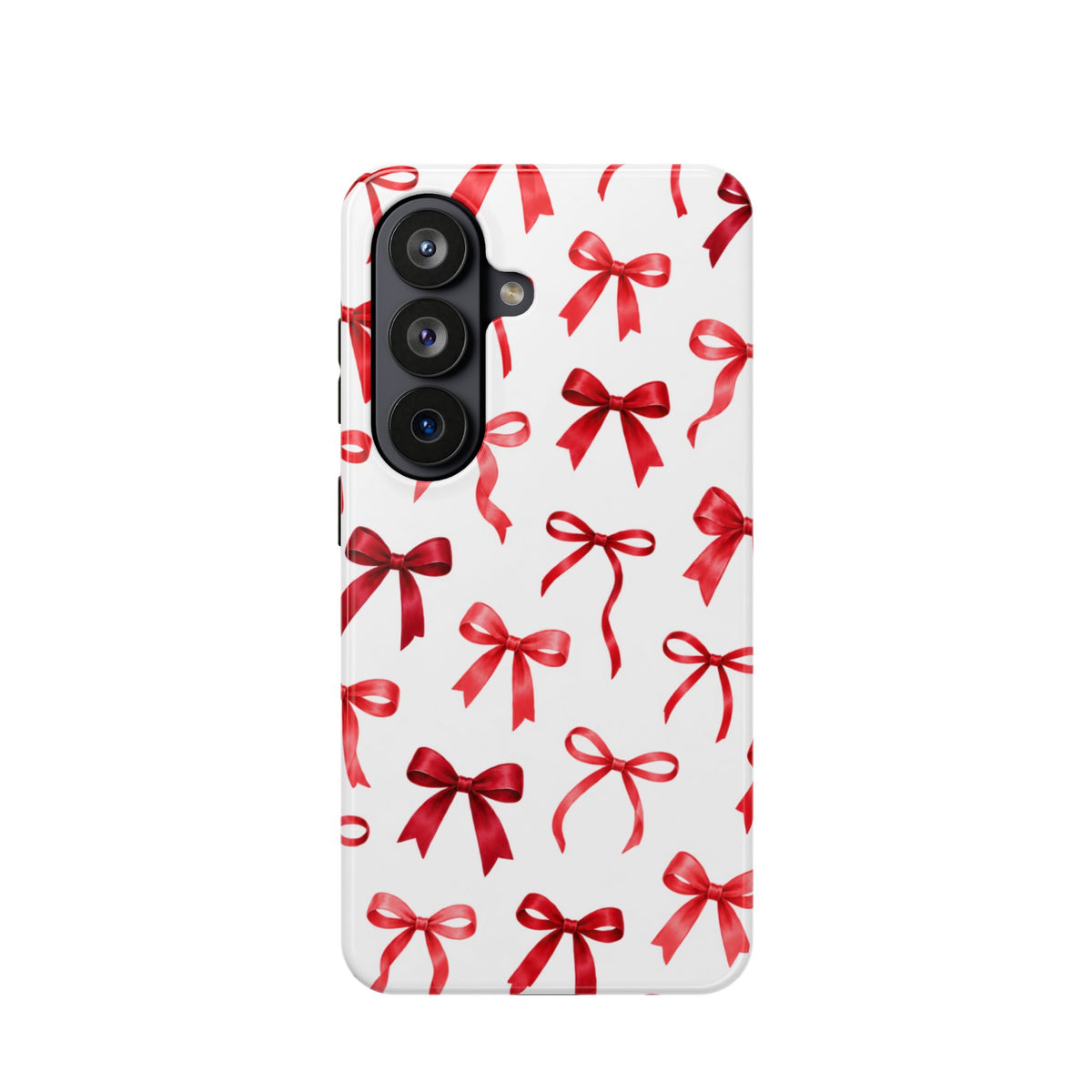 Red Ribbon Pattern Phone Case