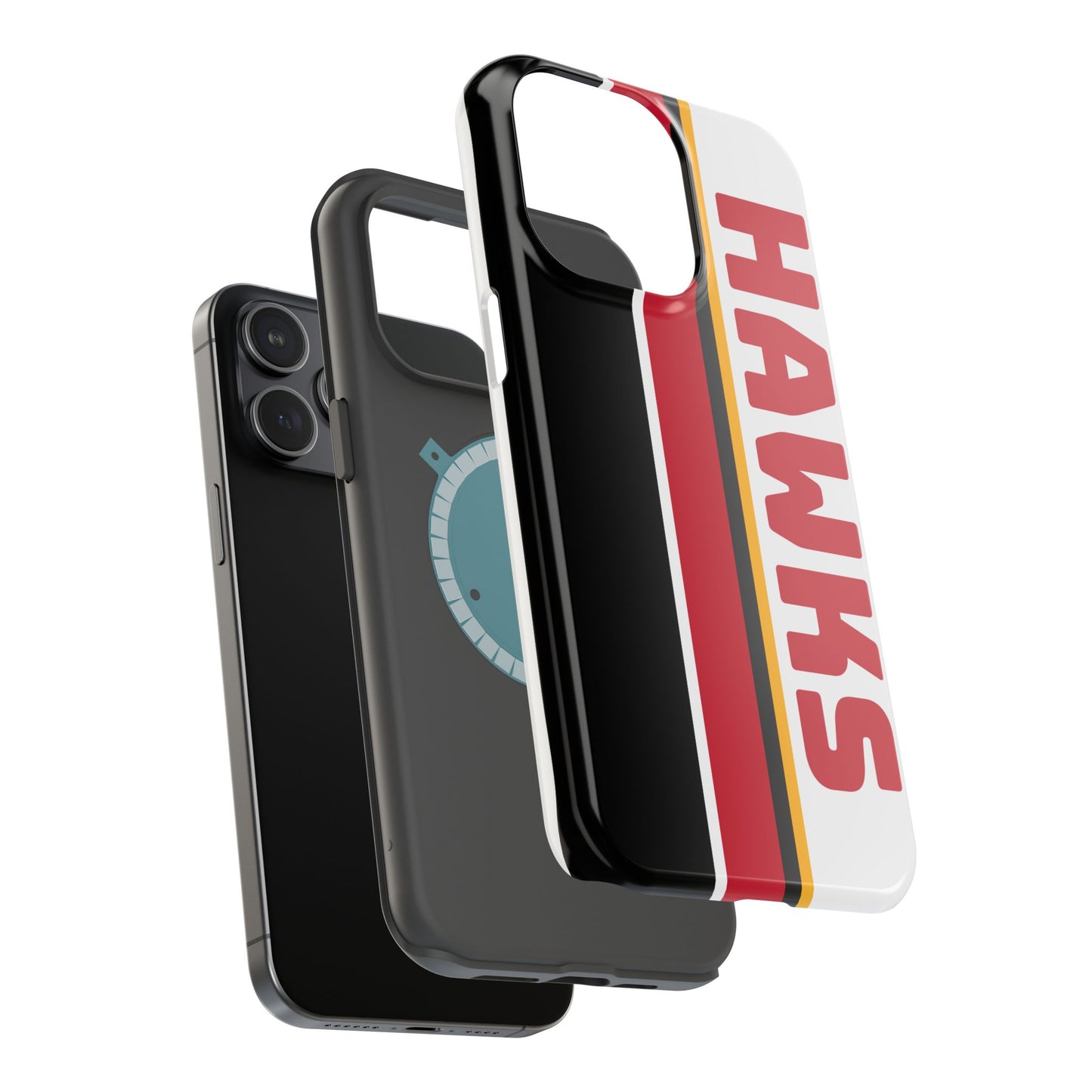 Hawks Phone Case, Magnetic Phone Case, Retro Phone Case