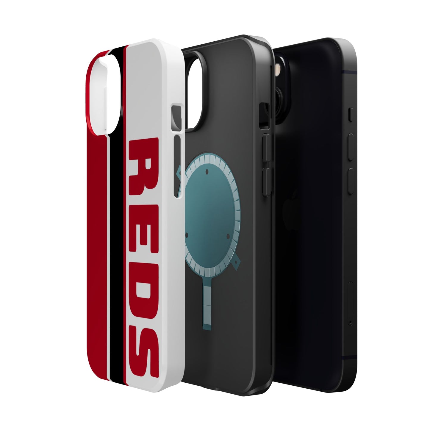 Reds Phone Case, Magnetic Phone Case, Retro Phone Case, Baseball Case for iPhone or Samsung, Reds Baseball Case