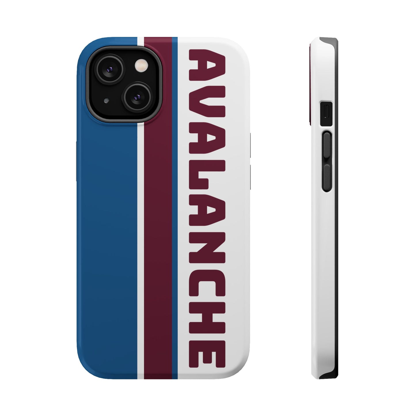 Avalanche Phone Case, Magnetic Phone Case, Retro Phone Case, Matte/Glossy Phone Case, Hockey Gifts