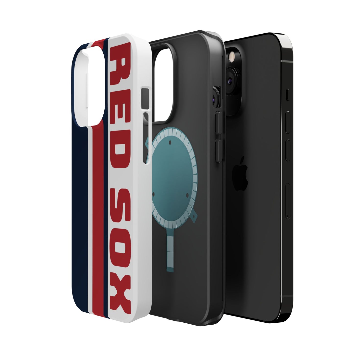 Red Sox Phone Case, Magnetic Phone Case, Retro Phone Case, Baseball Case for iPhone or Samsung