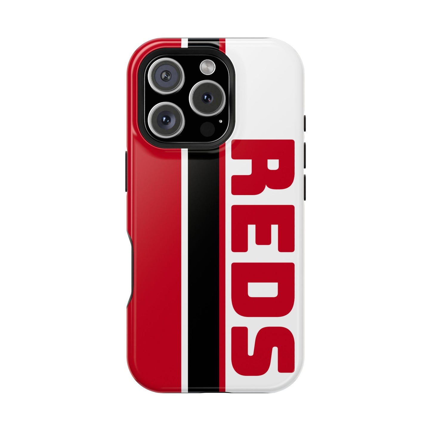 Reds Phone Case, Magnetic Phone Case, Retro Phone Case, Baseball Case for iPhone or Samsung, Reds Baseball Case