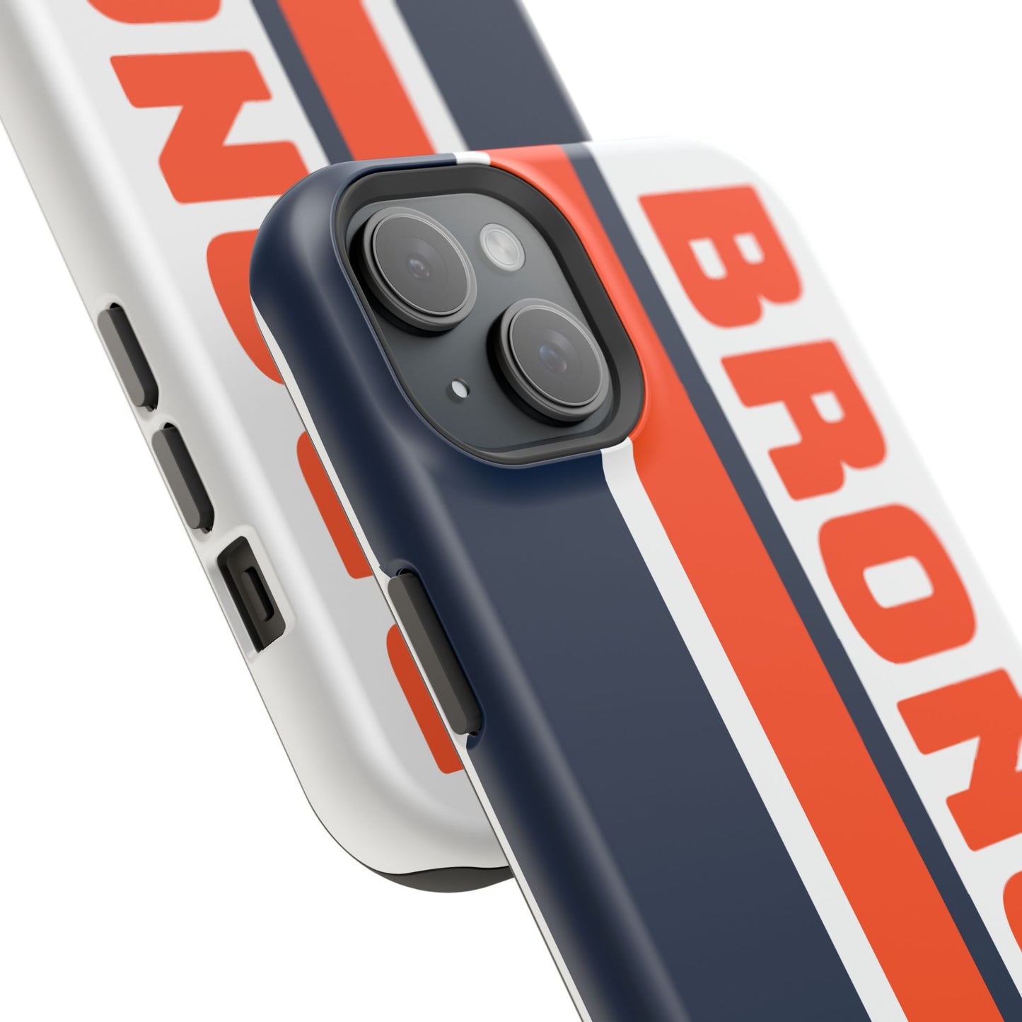 Broncos Phone Case, Magnetic Phone Case, Retro Phone Case, Baseball Case for iPhone or Samsung, Football Gifts