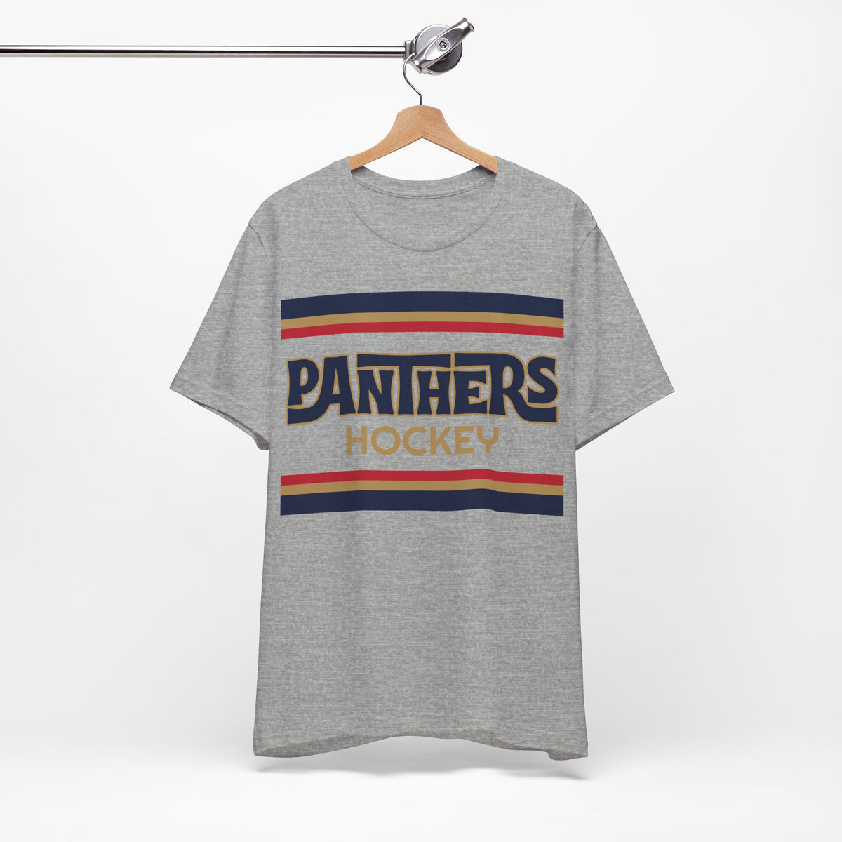 Retro Panthers Wings Shirt, Vintage Striped Panthers T-Shirt