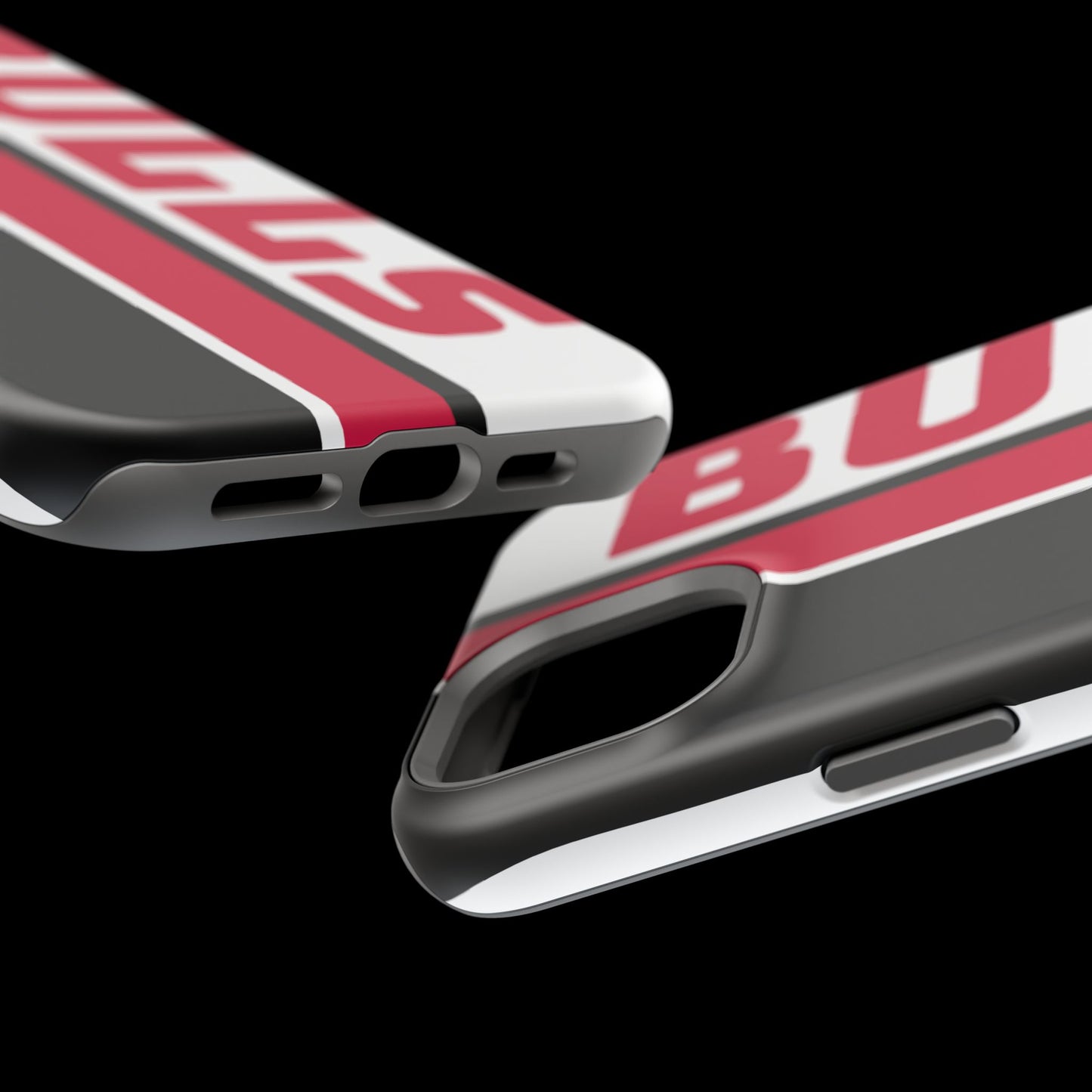 Bulls Phone Case, Magnetic Phone Case, Retro Phone Case