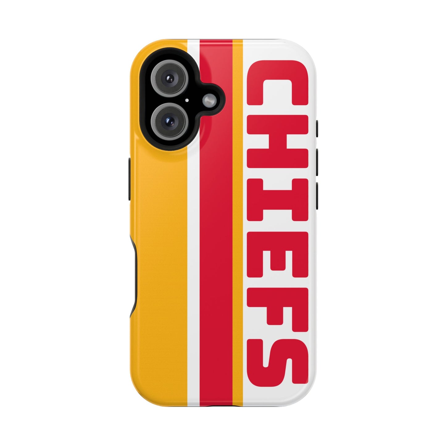 Chiefs Phone Case, Magnetic Phone Case, Retro Phone Case, Baseball Case for iPhone or Samsung, Chiefs Football Gifts