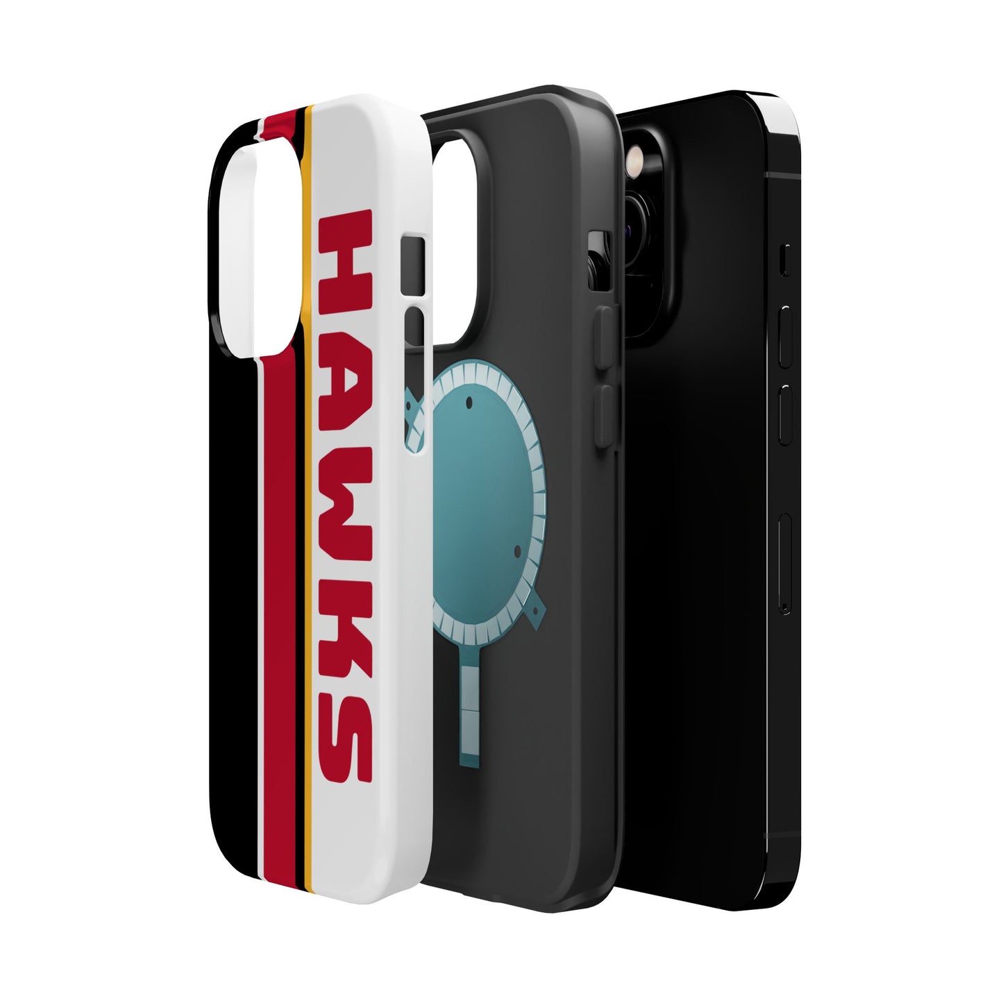 Hawks Phone Case, Magnetic Phone Case, Retro Phone Case