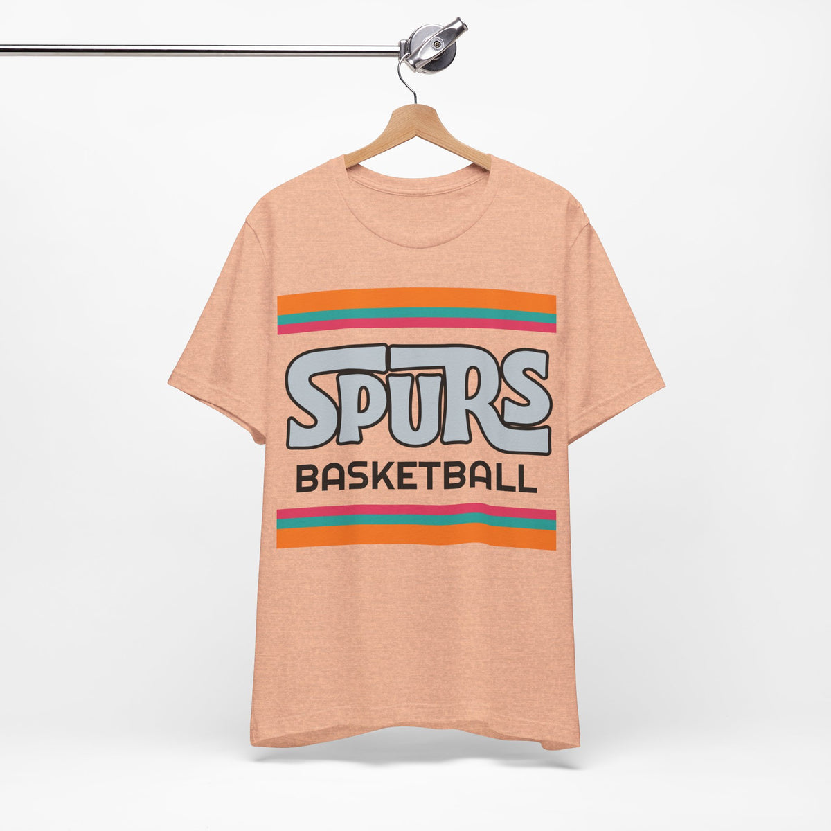 Retro Spurs Shirt, Vintage Striped Spurs T-Shirt