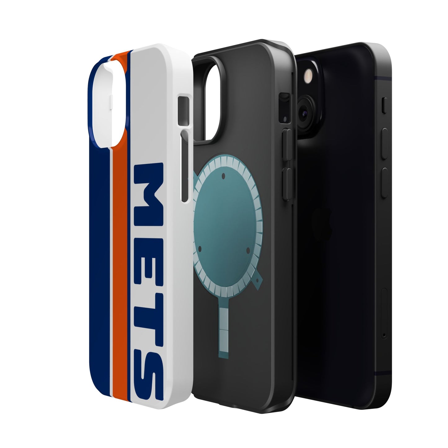 Mets Phone Case, Magnetic Phone Case, Retro Phone Case, Baseball Case for iPhone or Samsung