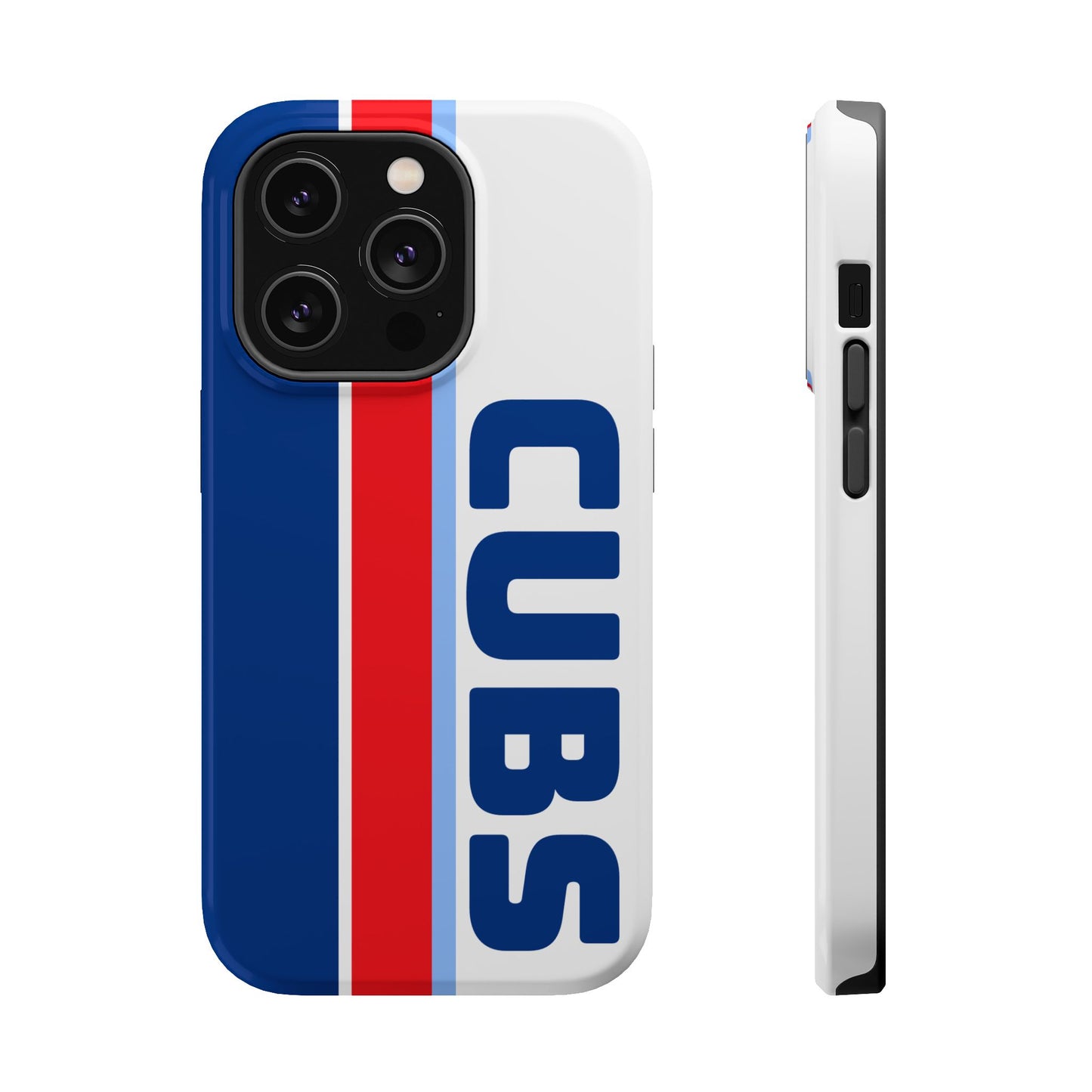 Cubs Phone Case, Magnetic Phone Case, Retro Phone Case, Baseball Case for iPhone or Samsung