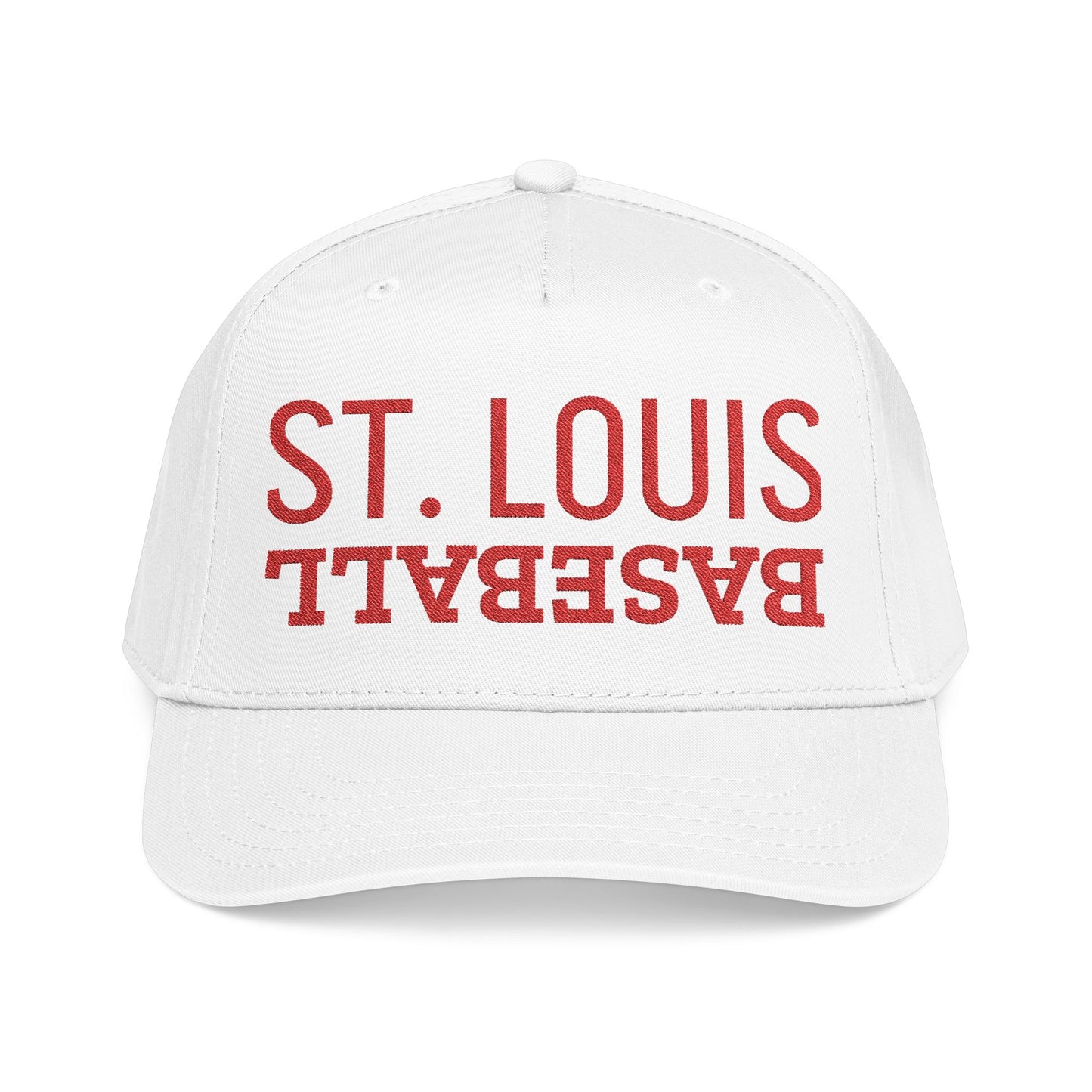 Embroidered St. Louis Baseball Hat, Mid Profile Baseball Cap, Sports Gifts