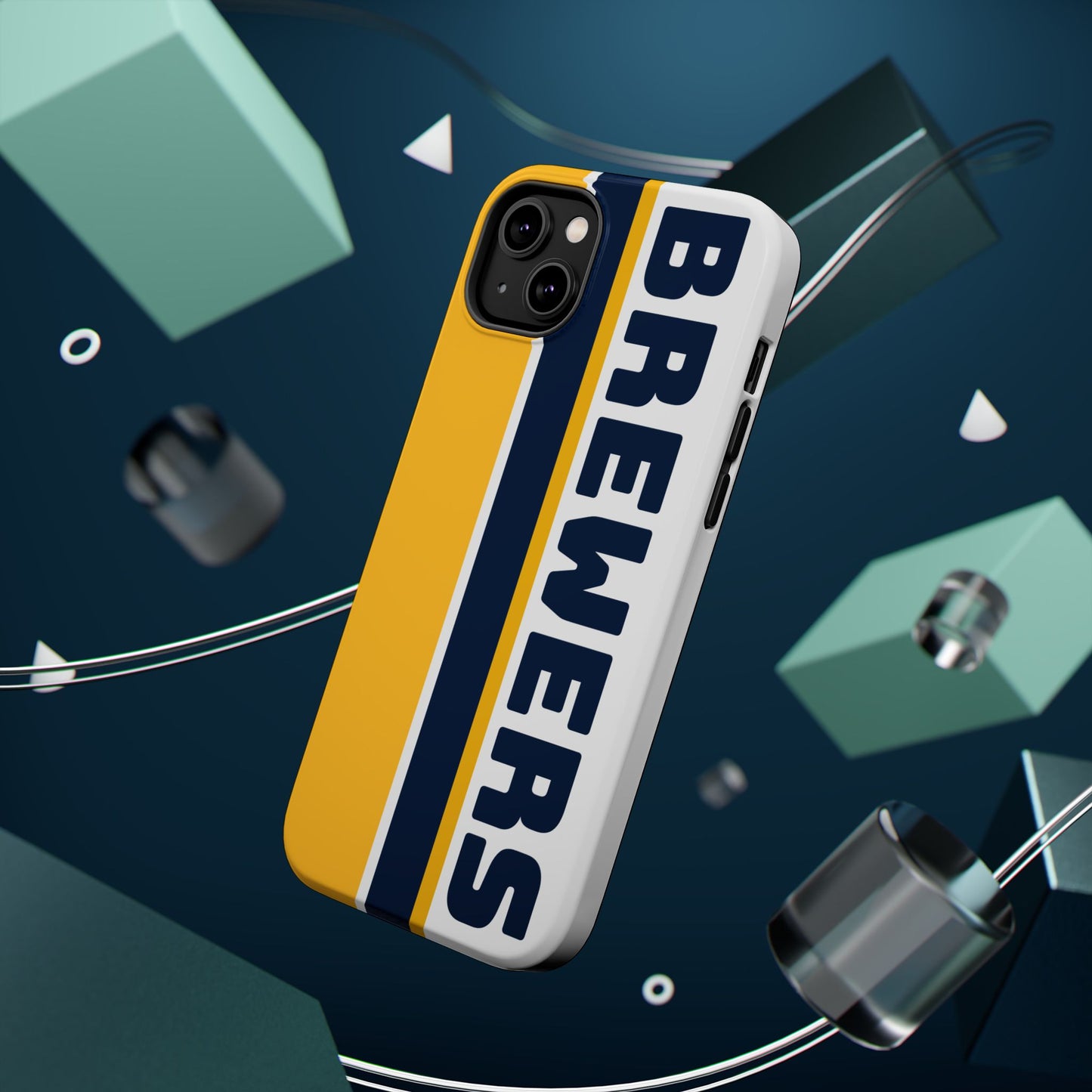 Brewers Phone Case, Magnetic Phone Case, Retro Phone Case, Baseball iPhone or Samsung Case