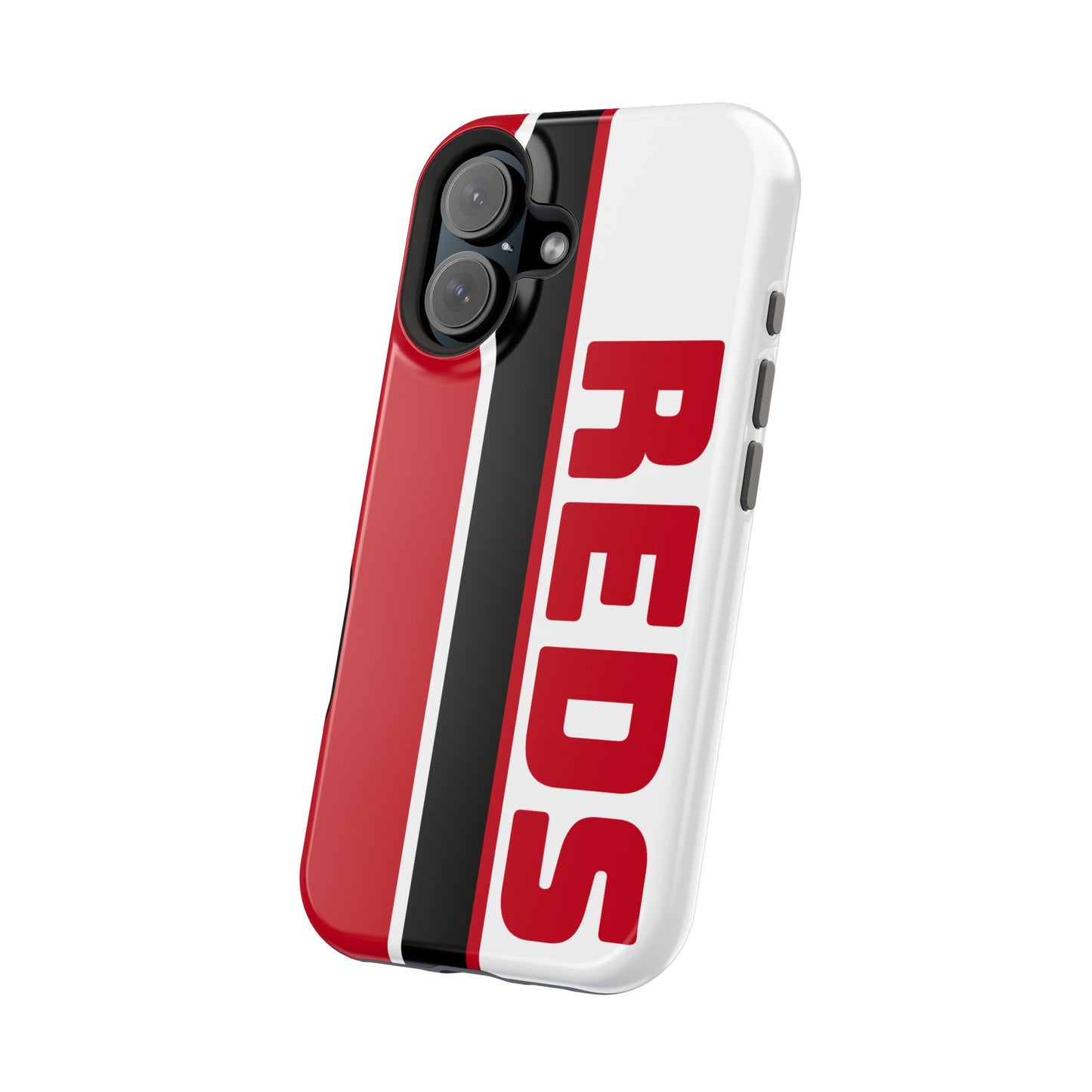 Reds Phone Case, Magnetic Phone Case, Retro Phone Case, Baseball Case for iPhone or Samsung, Reds Baseball Case