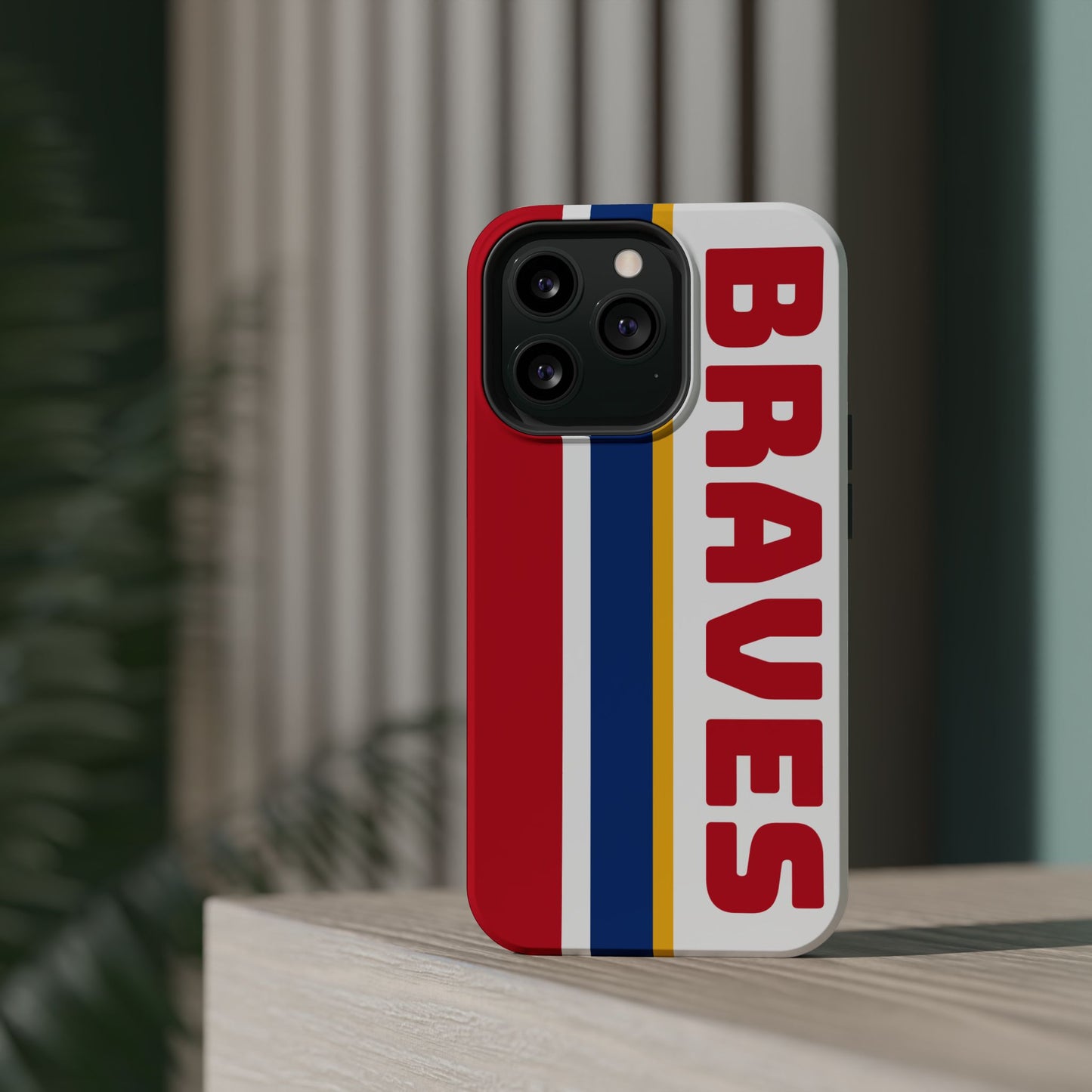 Braves Phone Case, Magnetic Phone Case, Baseball Phone Case, Retro Phone Case