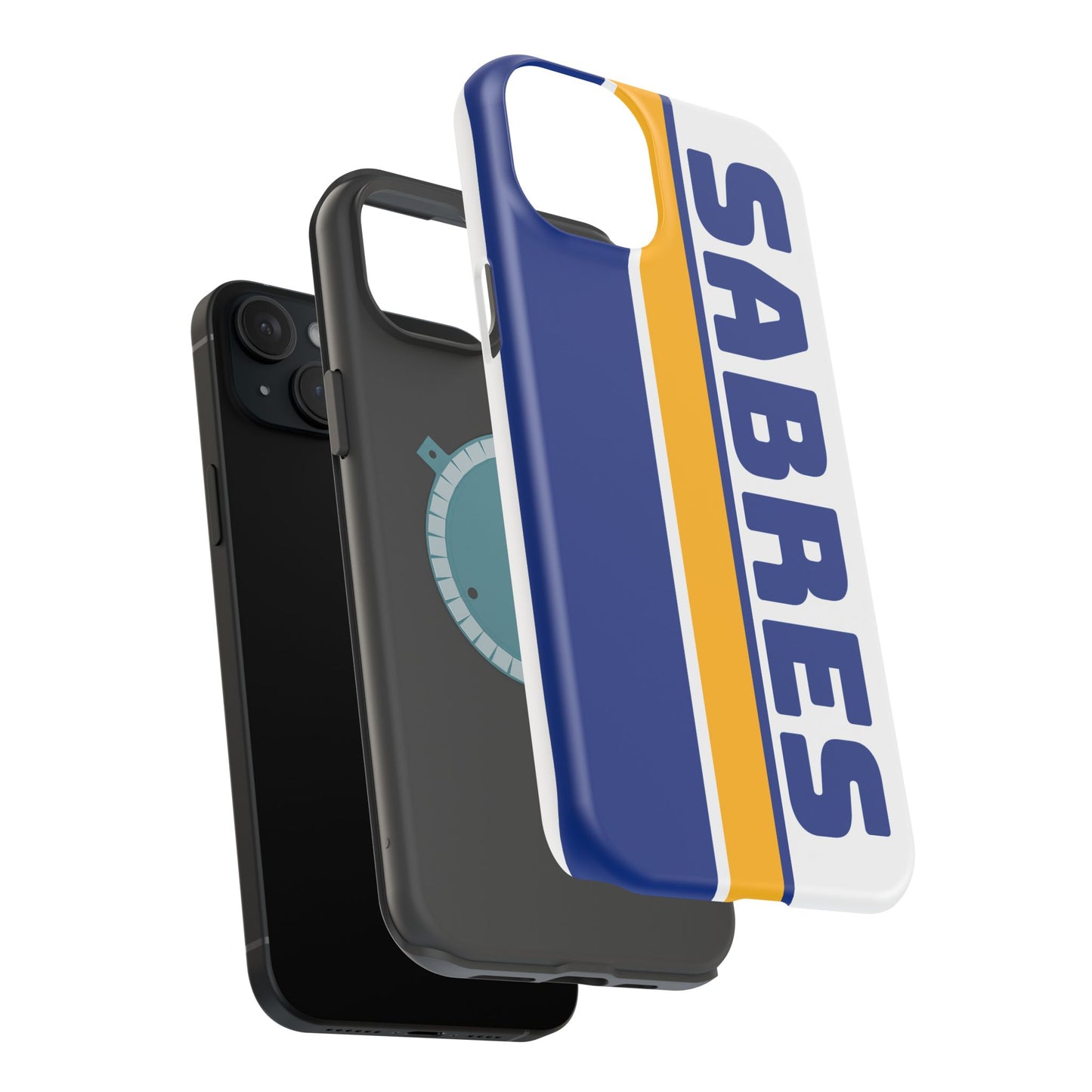 Sabres Phone Case, Magnetic Phone Case, Retro Phone Case, Matte/Glossy Phone Case, Hockey Gifts