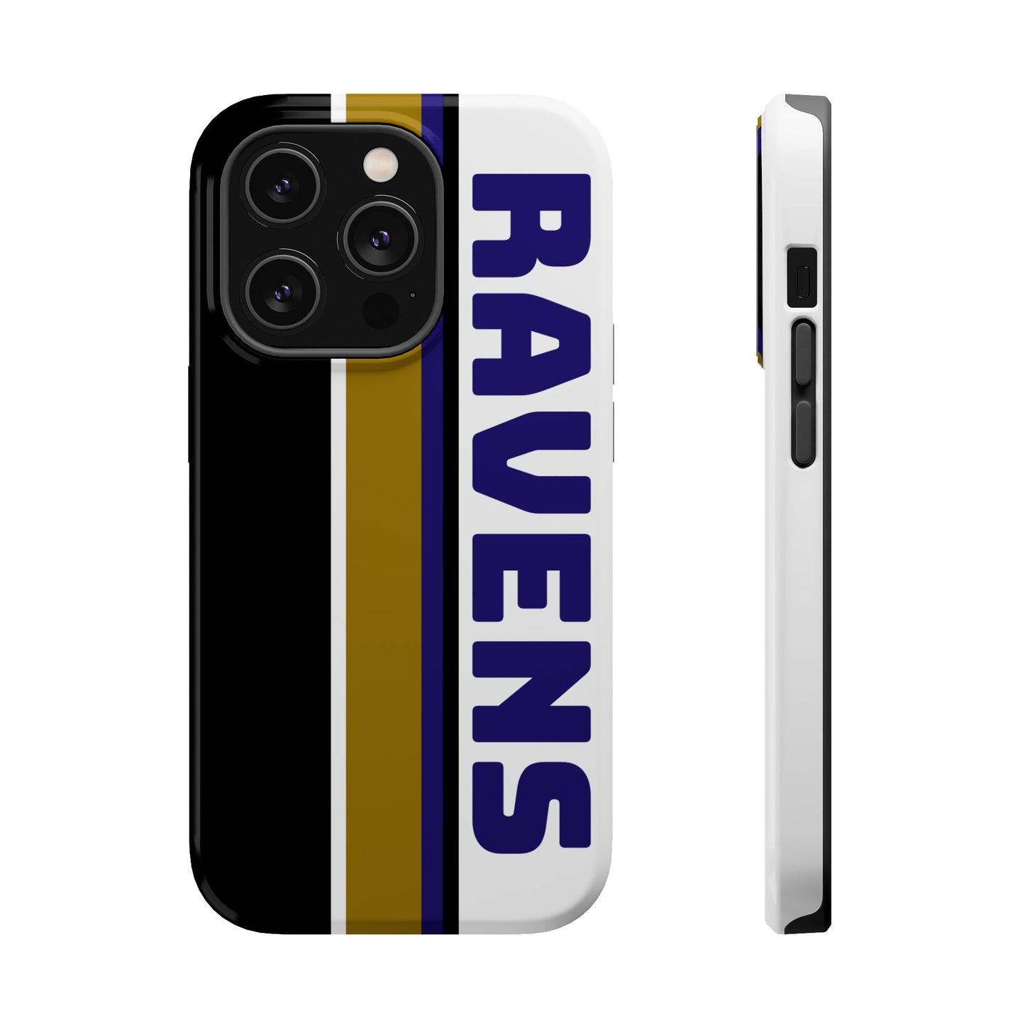 Ravens Phone Case, Magnetic Phone Case, Retro Phone Case, Football Gifts