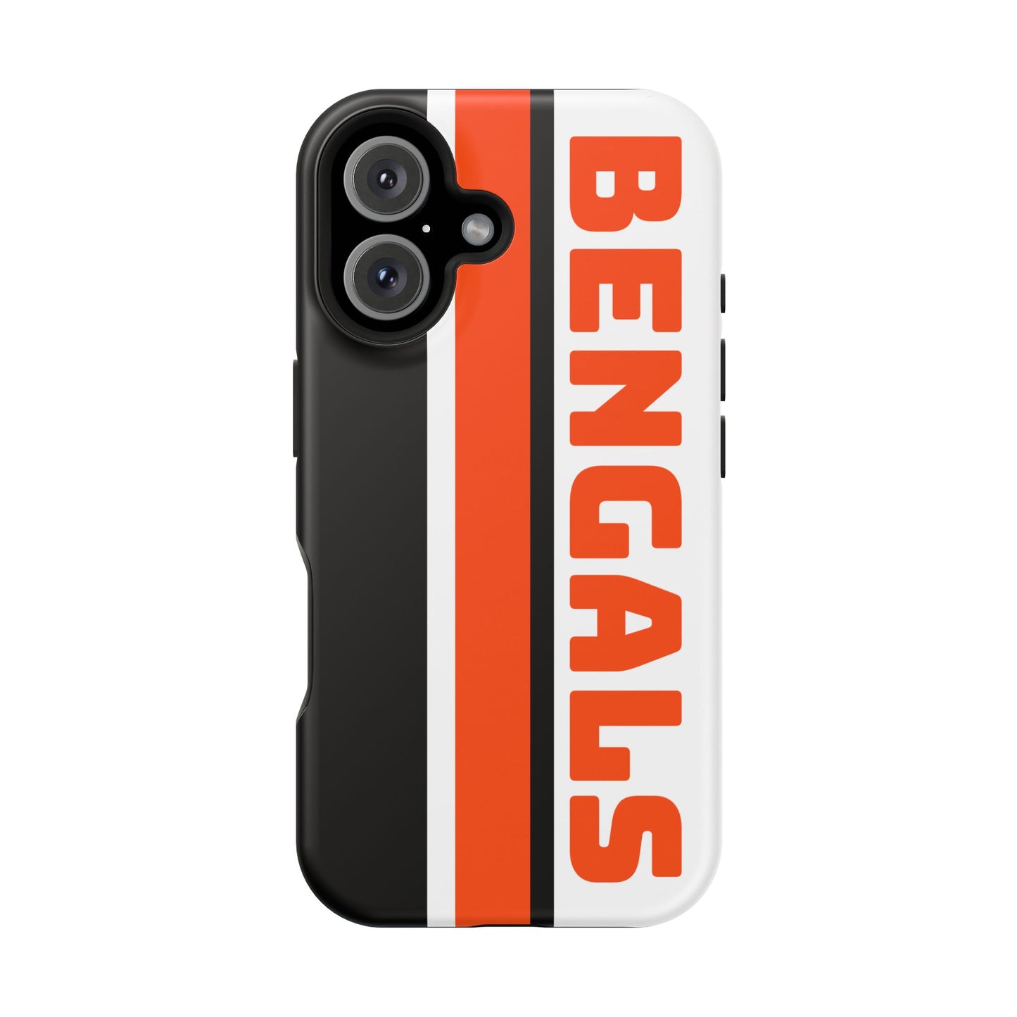 Bengals Phone Case, Magnetic Phone Case, Retro Phone Case, Baseball Case for iPhone or Samsung, Football Gifts