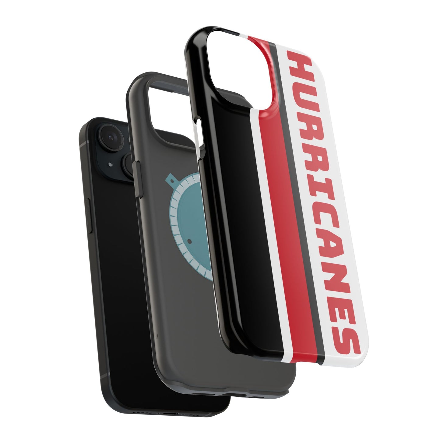 Hurricanes Phone Case, Magnetic Phone Case, Retro Phone Case, Hockey Gifts