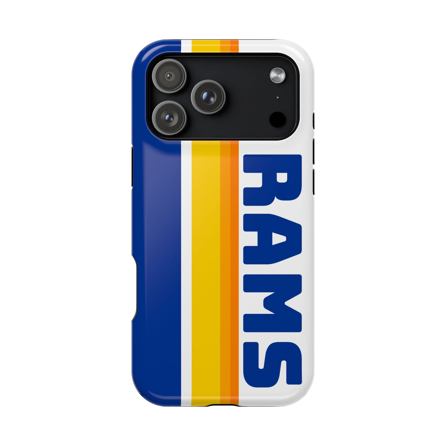 Rams Phone Case, Magnetic Phone Case, Retro Phone Case, Football Case for iPhone or Samsung