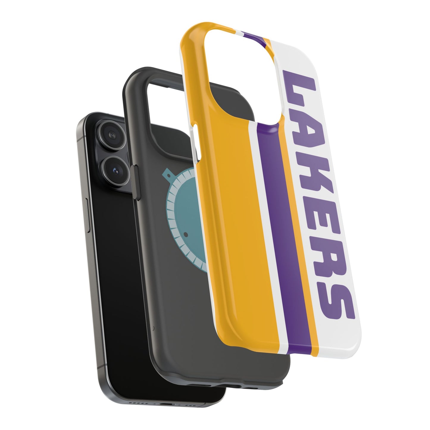 Lakers Phone Case, Magnetic Phone Case, Retro Phone Case, Basketball Gifts