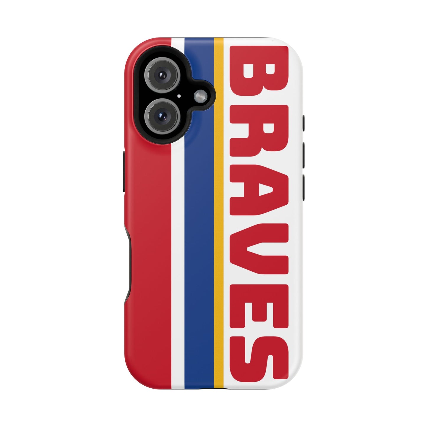 Braves Phone Case, Magnetic Phone Case, Baseball Phone Case, Retro Phone Case