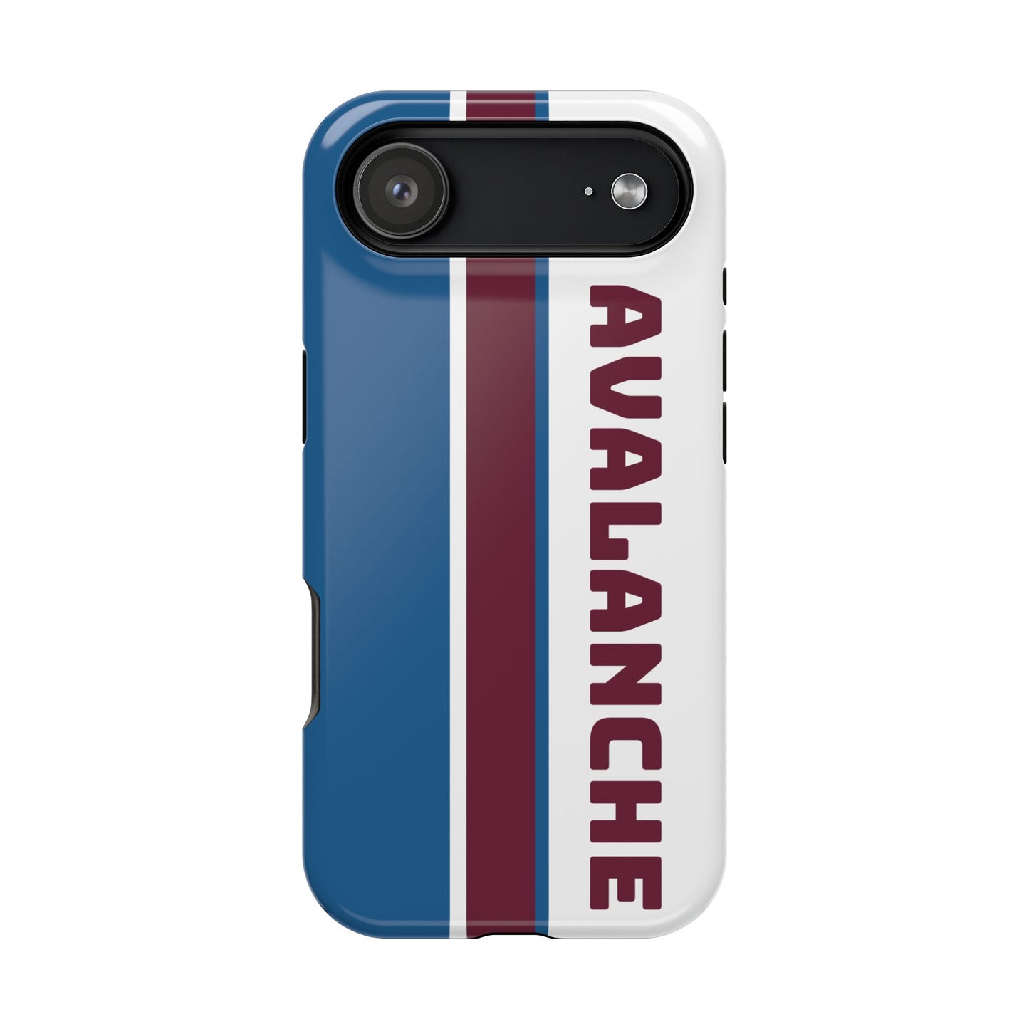 Avalanche Phone Case, Magnetic Phone Case, Retro Phone Case, Matte/Glossy Phone Case, Hockey Gifts